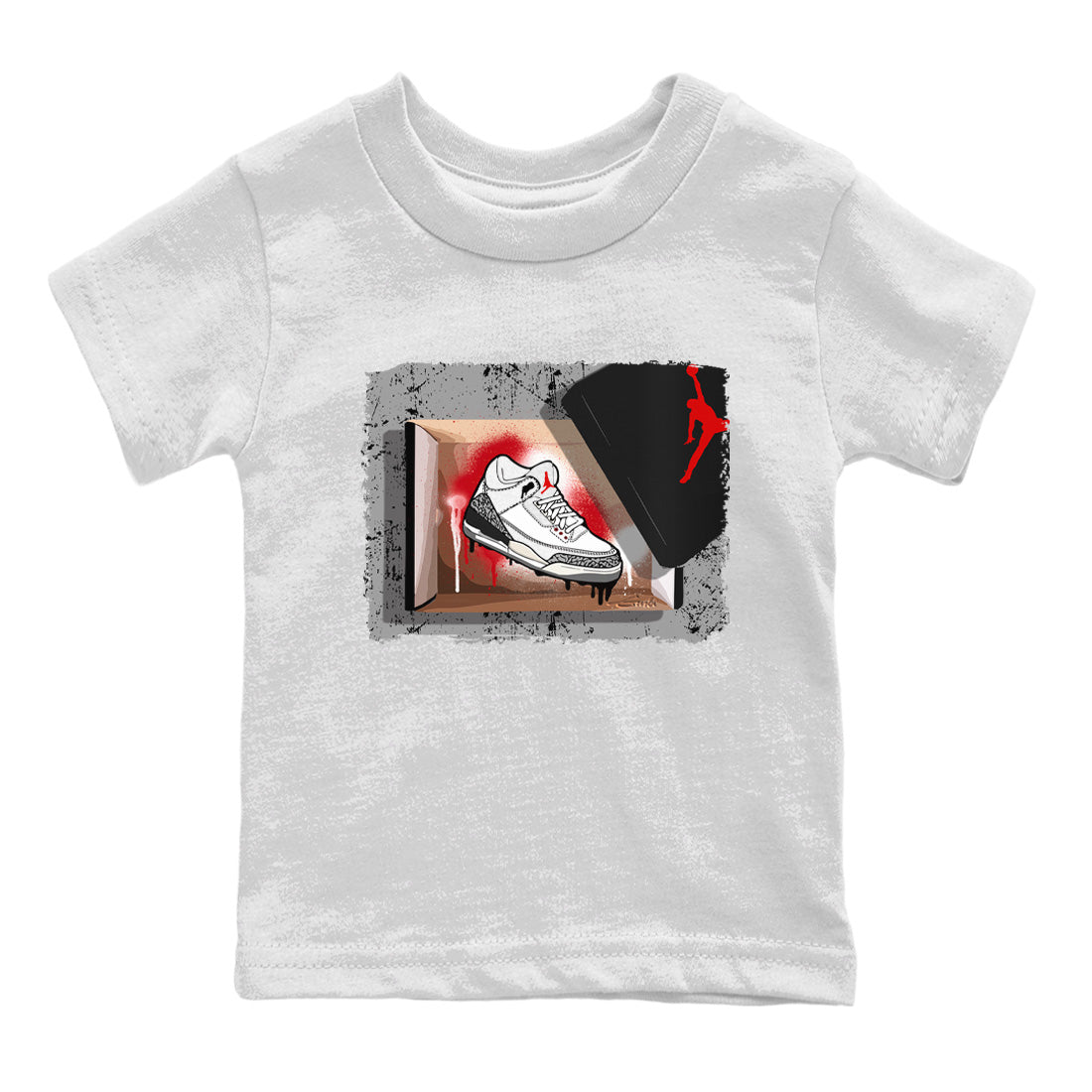 New Kicks Kids Tops - Air Jordan 3 White Cement