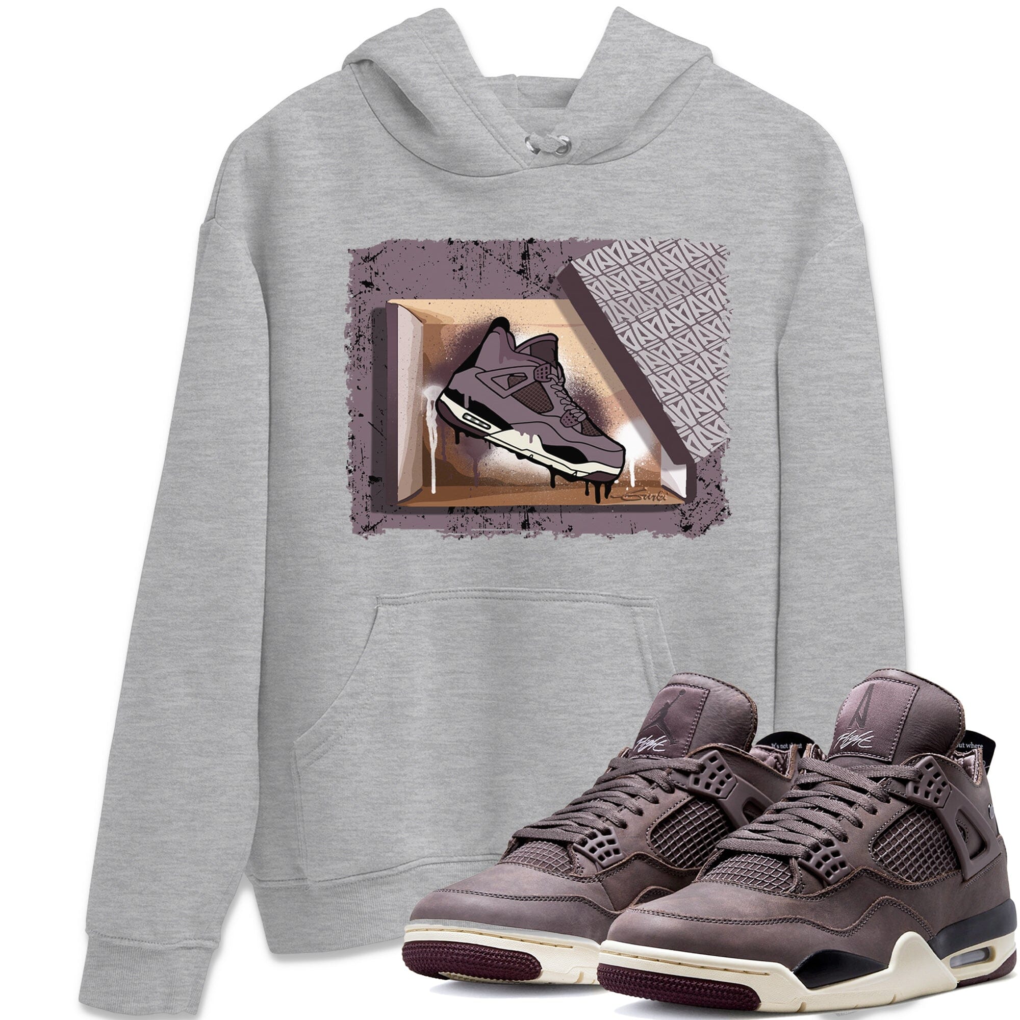 New Kicks Unisex Tops - Air Jordan 4 A Ma Maniere