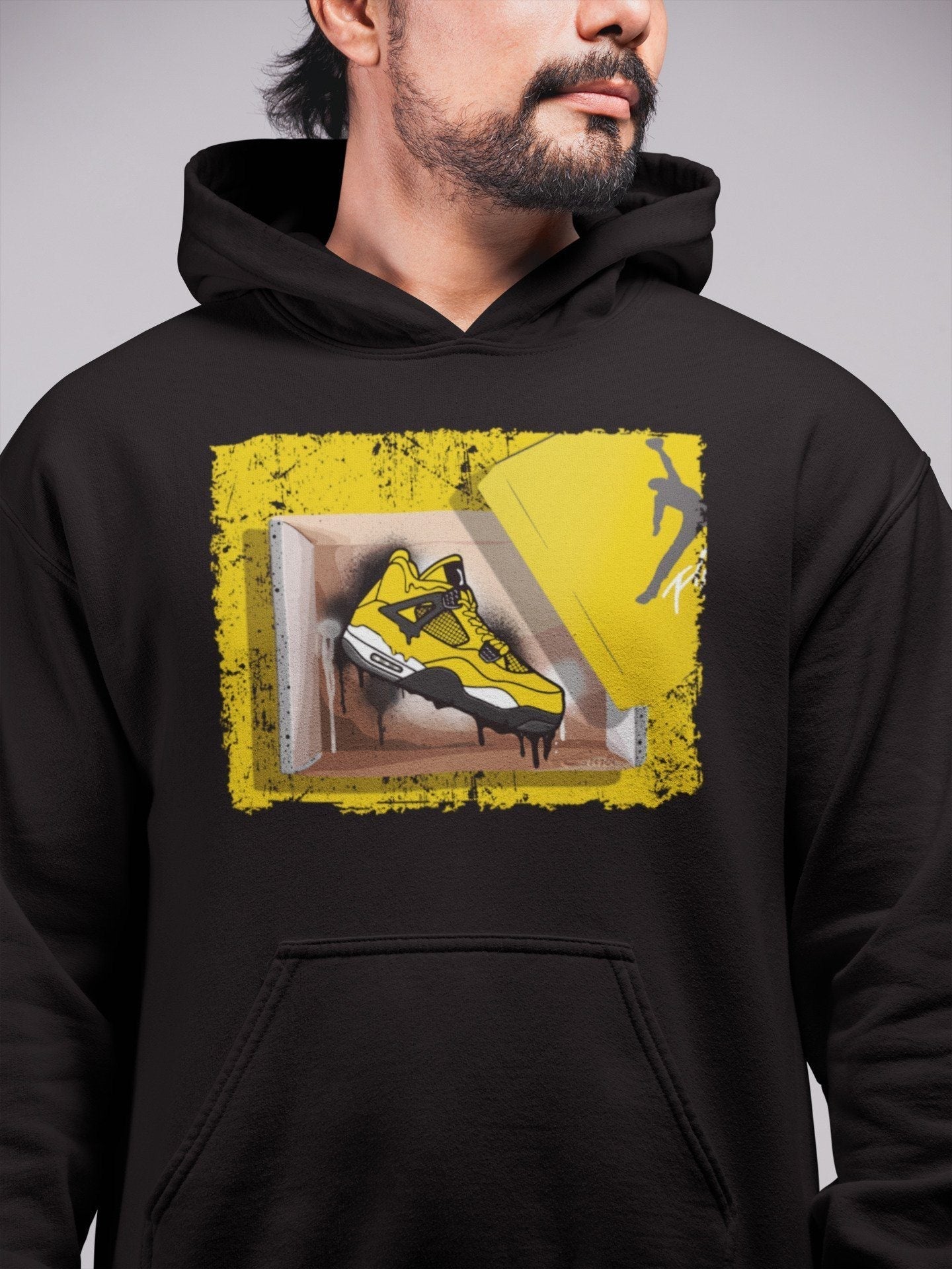 New Kicks Unisex Tops - Air Jordan 4 Lightning