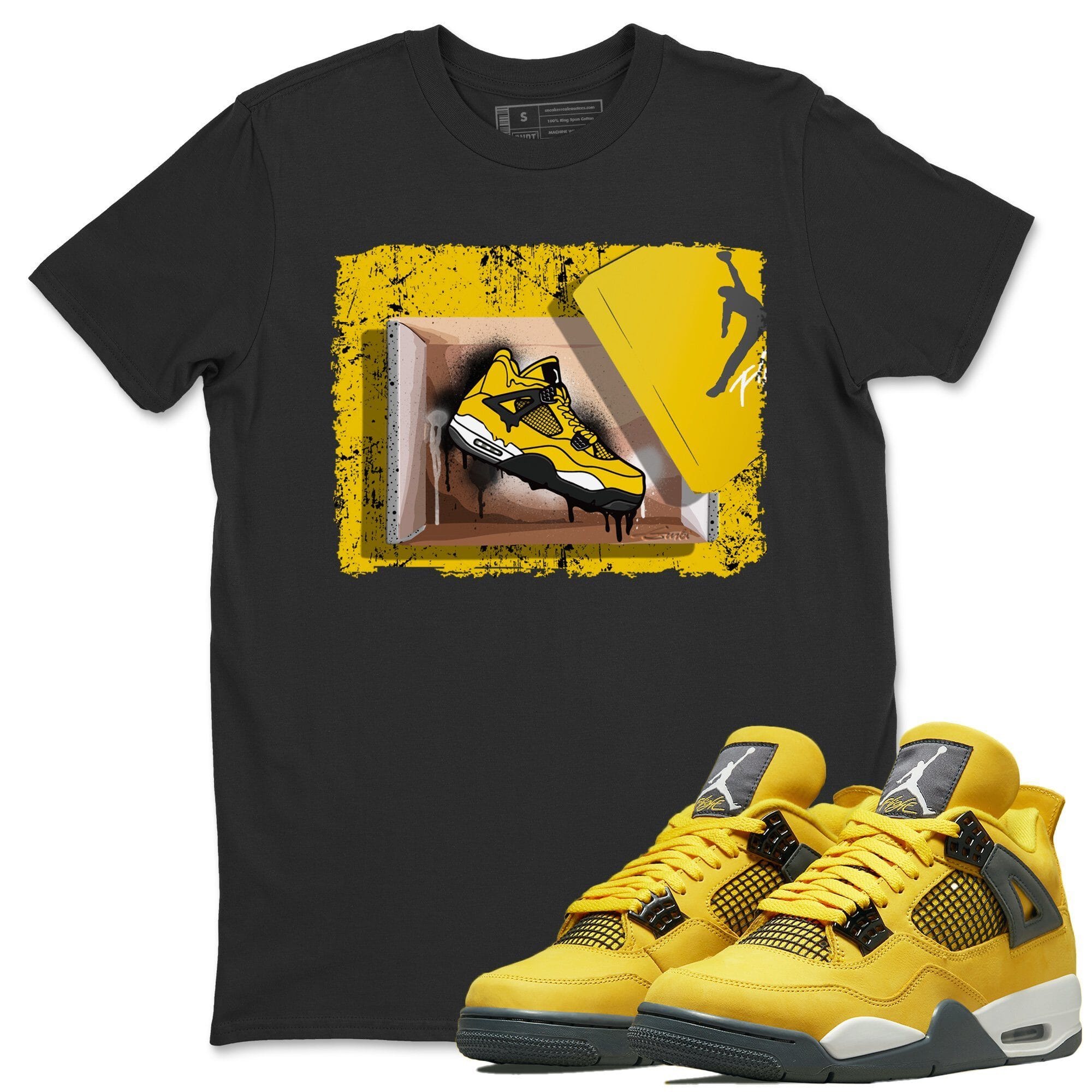 New Kicks Unisex Tops - Air Jordan 4 Lightning