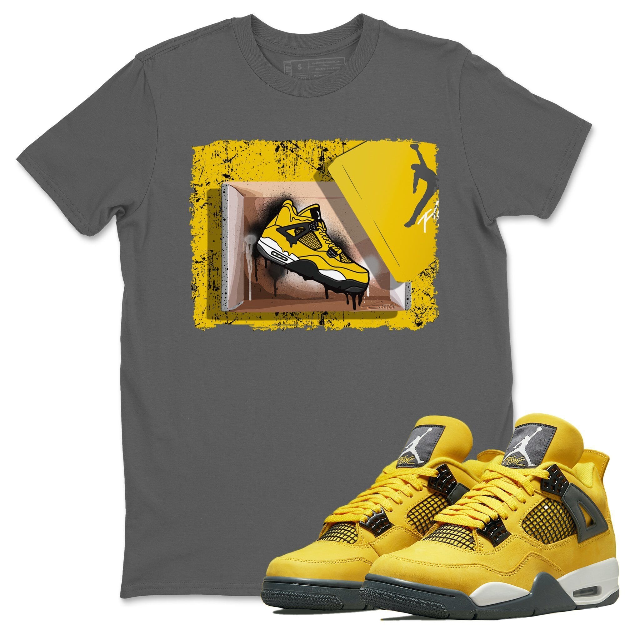 New Kicks Unisex Tops - Air Jordan 4 Lightning
