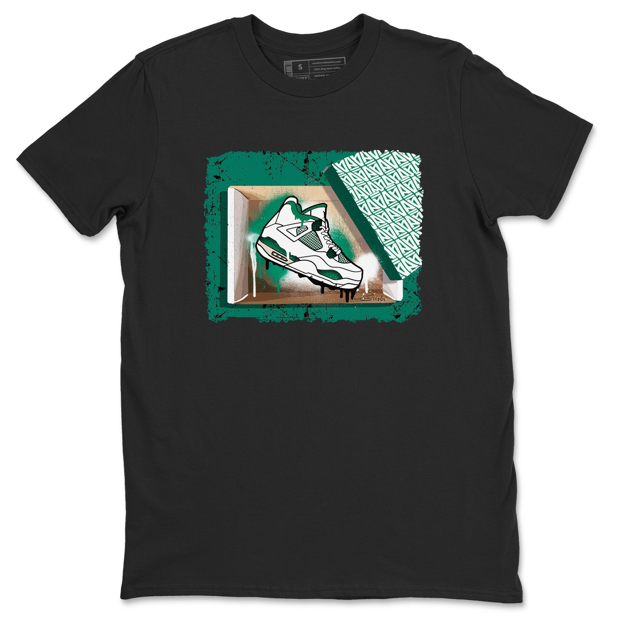 New Kicks snkmatch Tees - Air Jordan 4 Oxidized Green