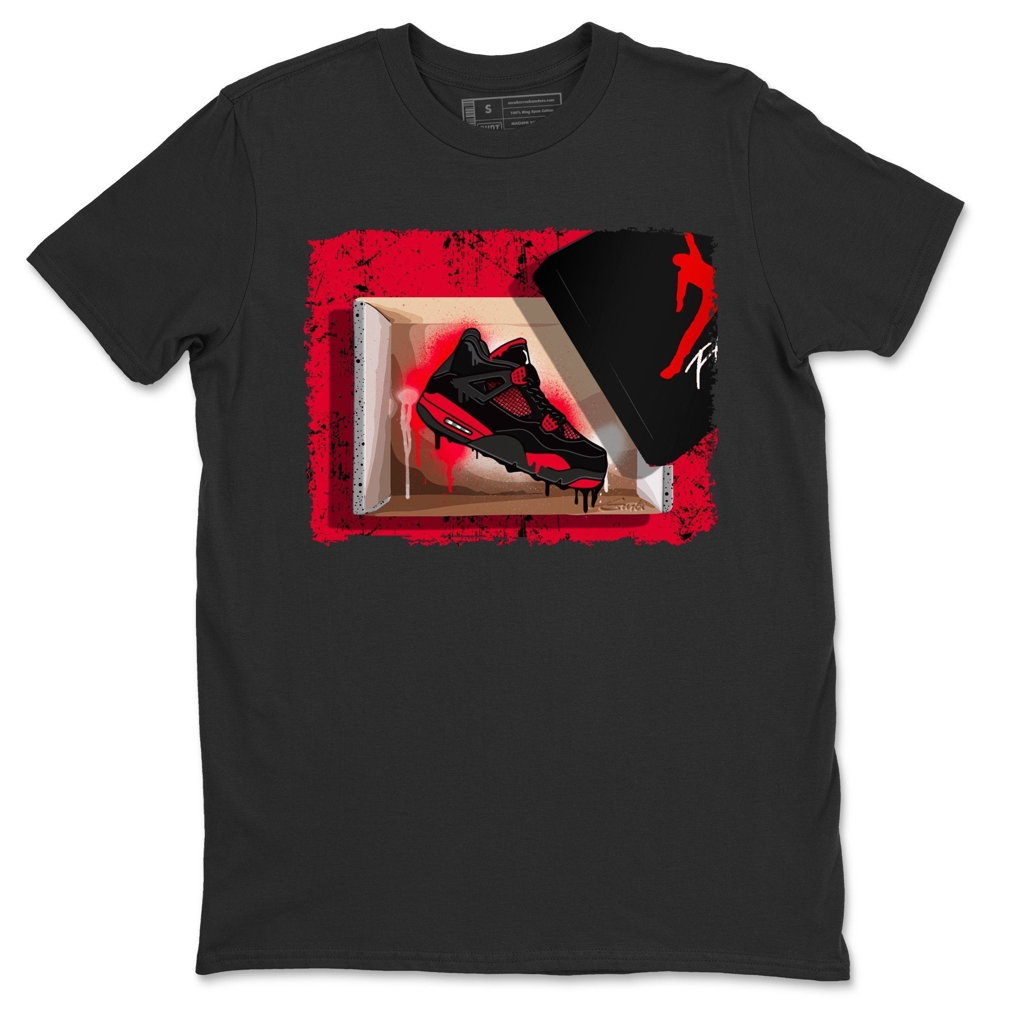 New Kicks Unisex Tops - Air Jordan 4 Red Thunder
