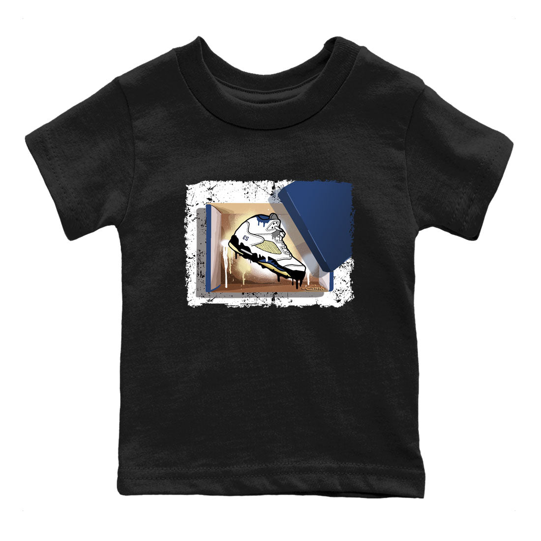New Kicks snkmatch Tee Kids - Air Jordan 5 A Ma Maniere x Photon Dust