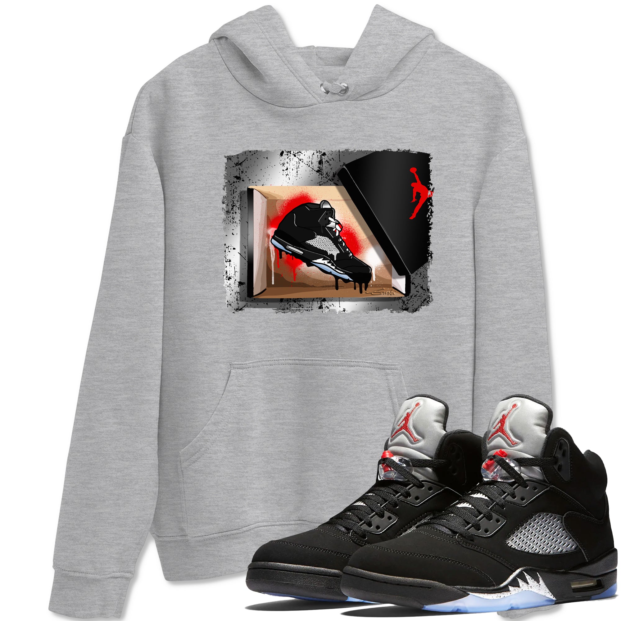 New Kicks snkmatch Tees - Air Jordan 5 Reimagined