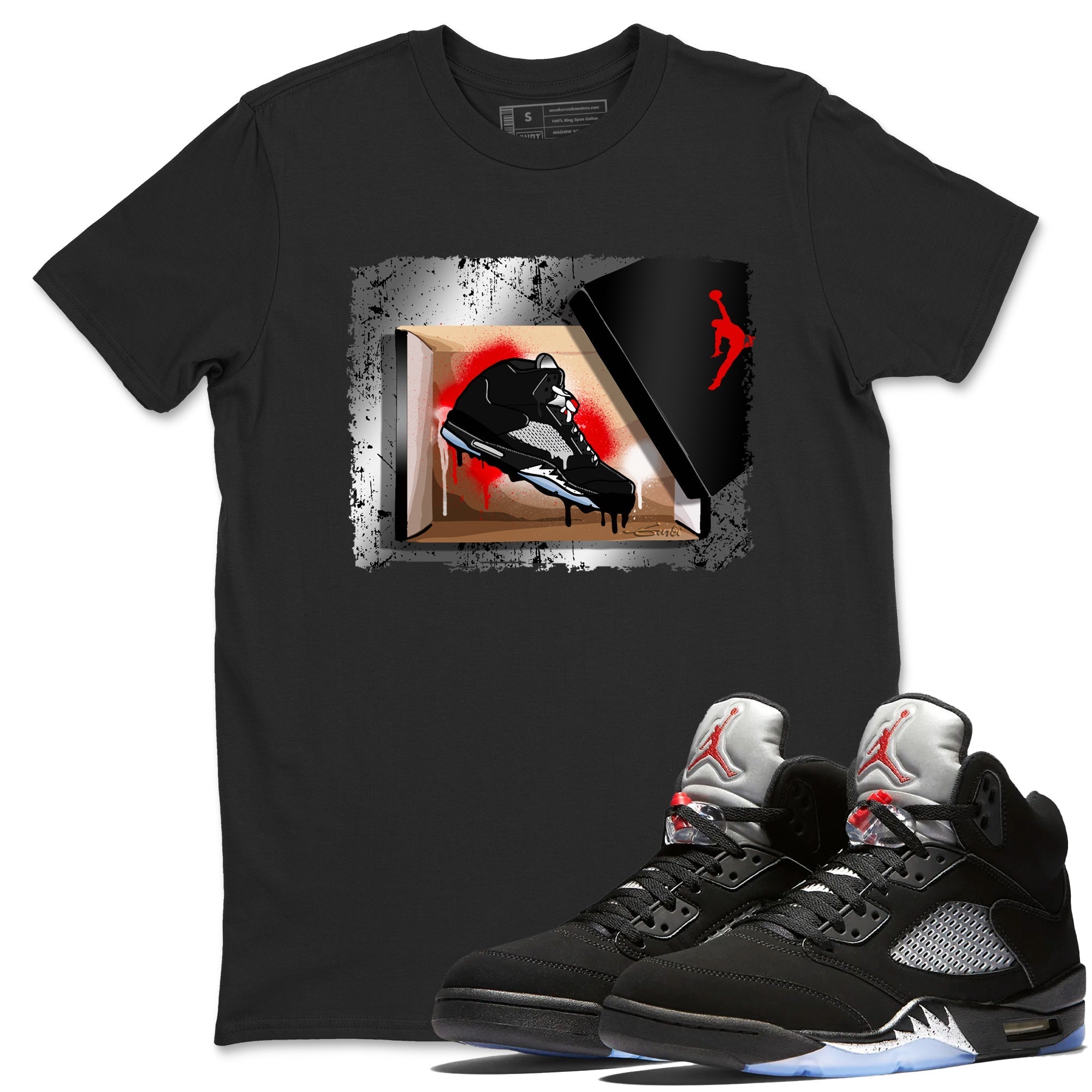 New Kicks snkmatch Tees - Air Jordan 5 Reimagined