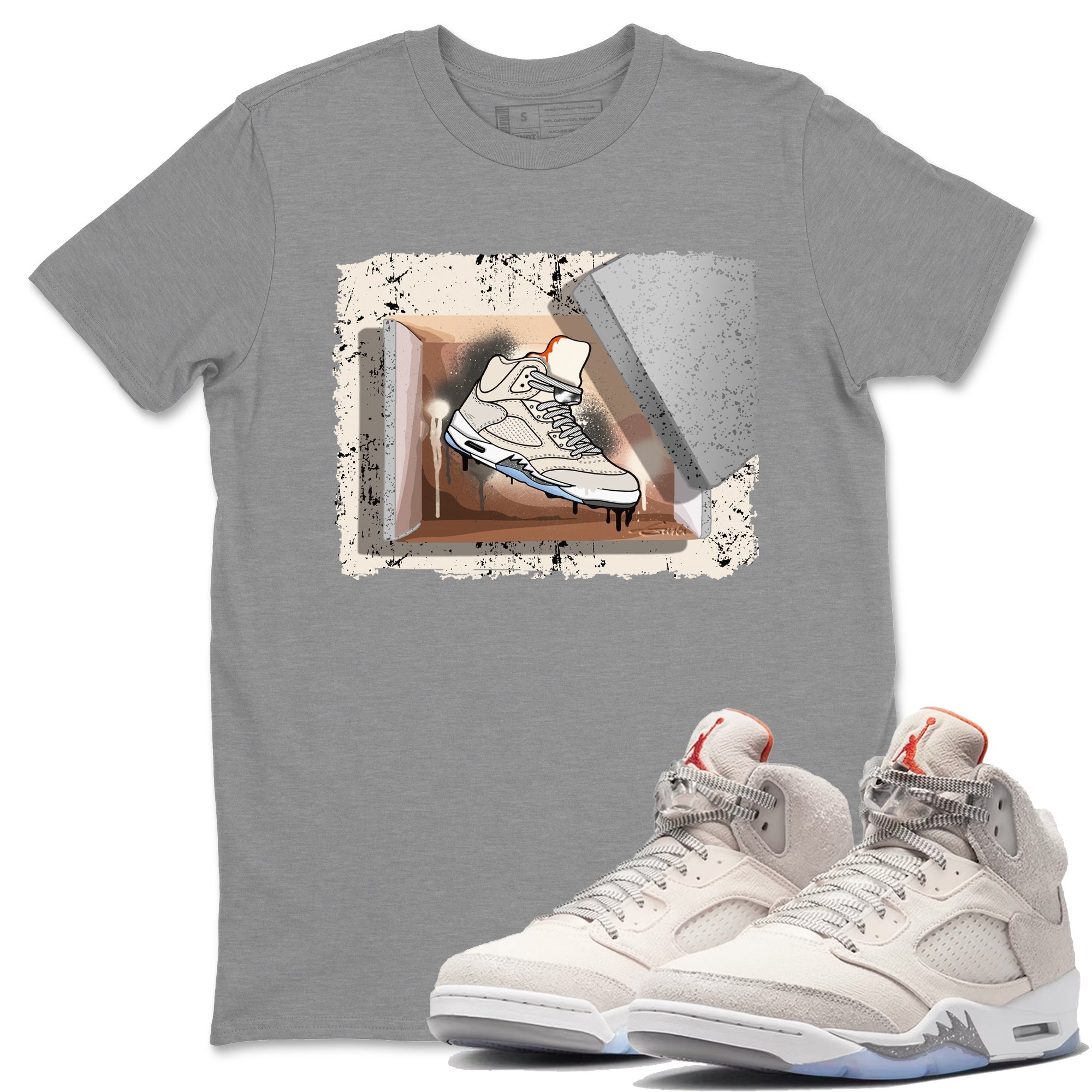 New Kicks Unisex Tops - Air Jordan 5 Craft
