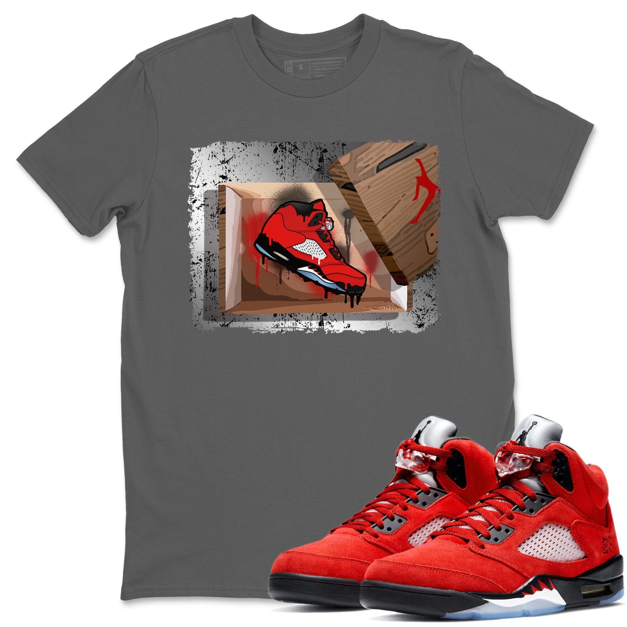 New Kicks Unisex Tops - Air Jordan 5 Raging Bull