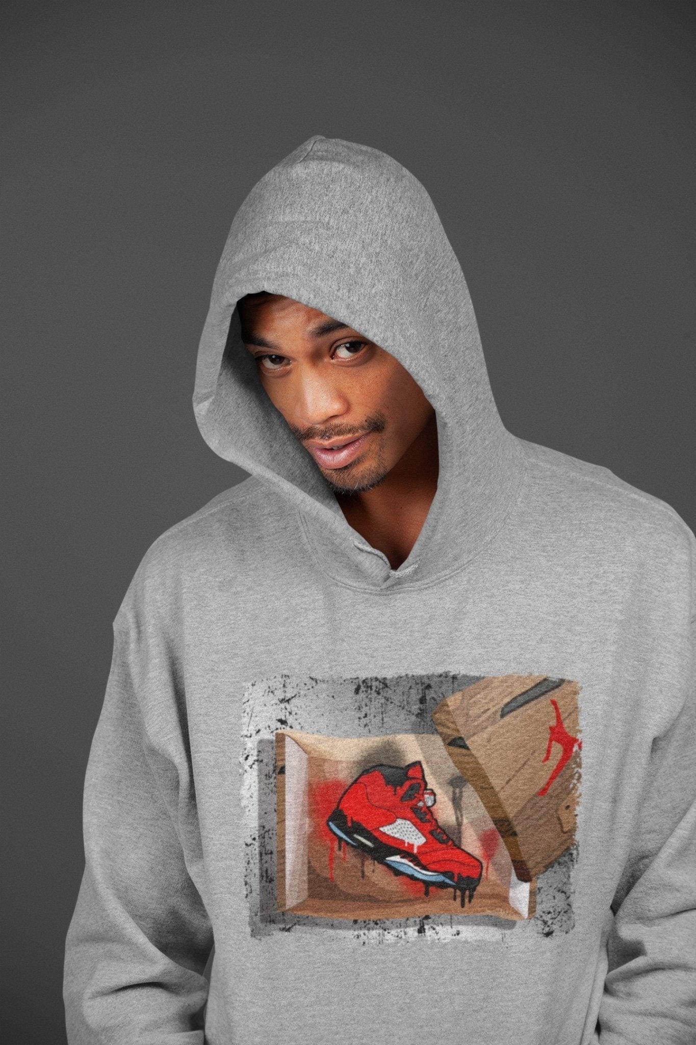 New Kicks Unisex Tops - Air Jordan 5 Raging Bull