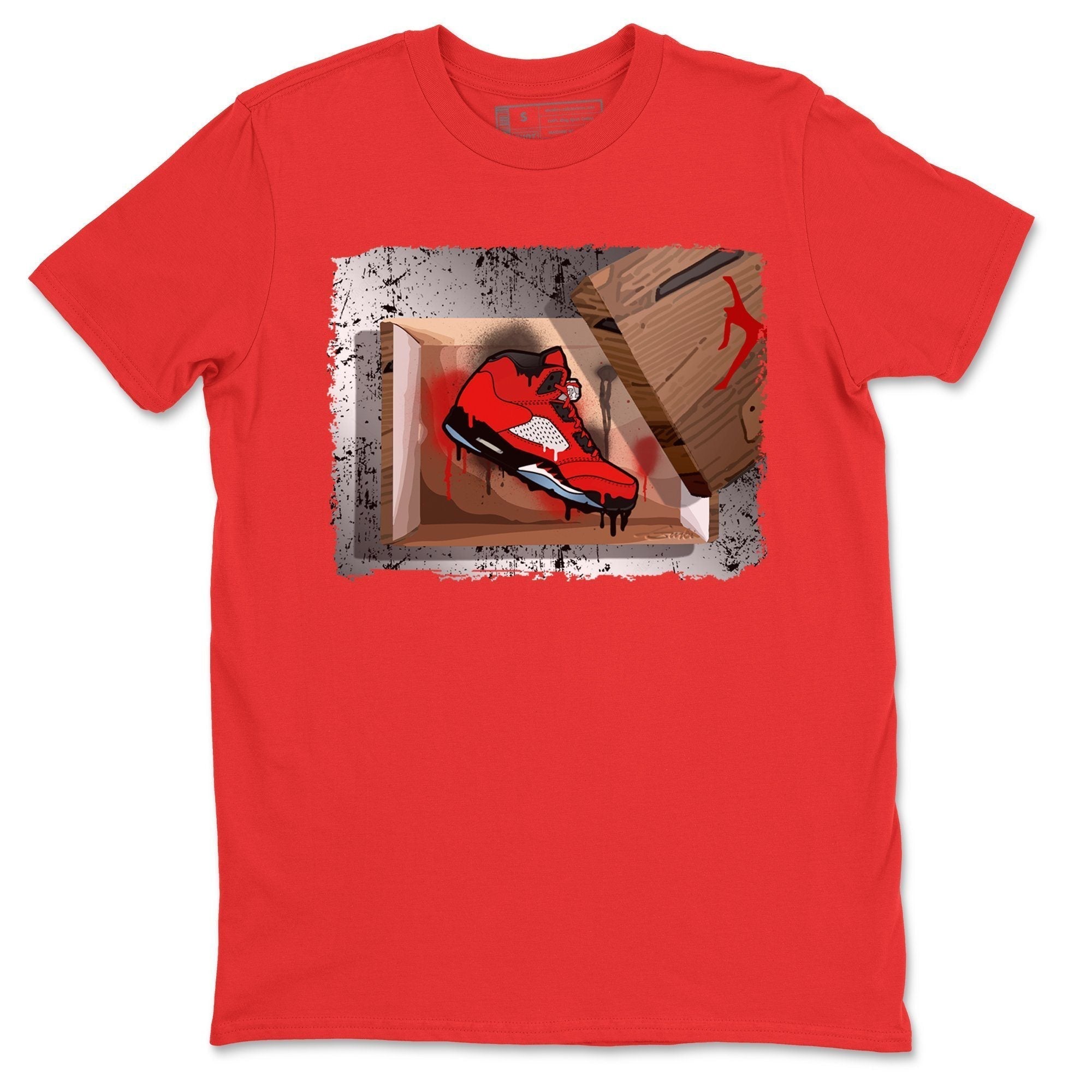 New Kicks Unisex Tops - Air Jordan 5 Raging Bull
