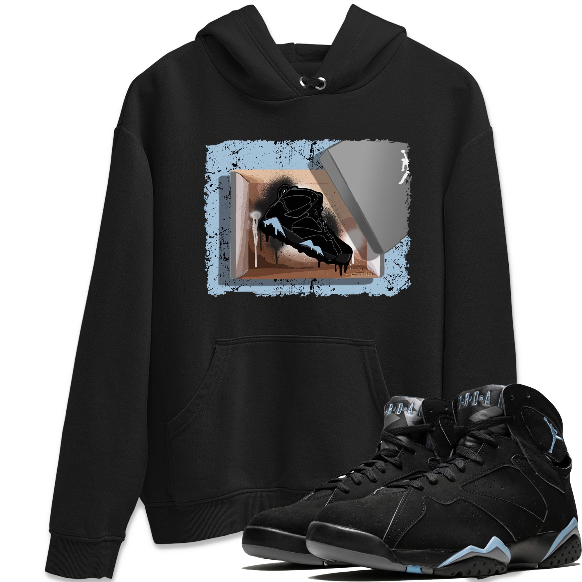 New Kicks Unisex Tops - Air Jordan 7 Chambray