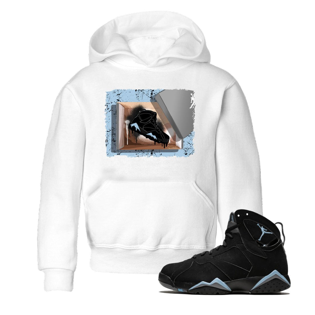 New Kicks Kids Tops - Air Jordan 7 Chambray