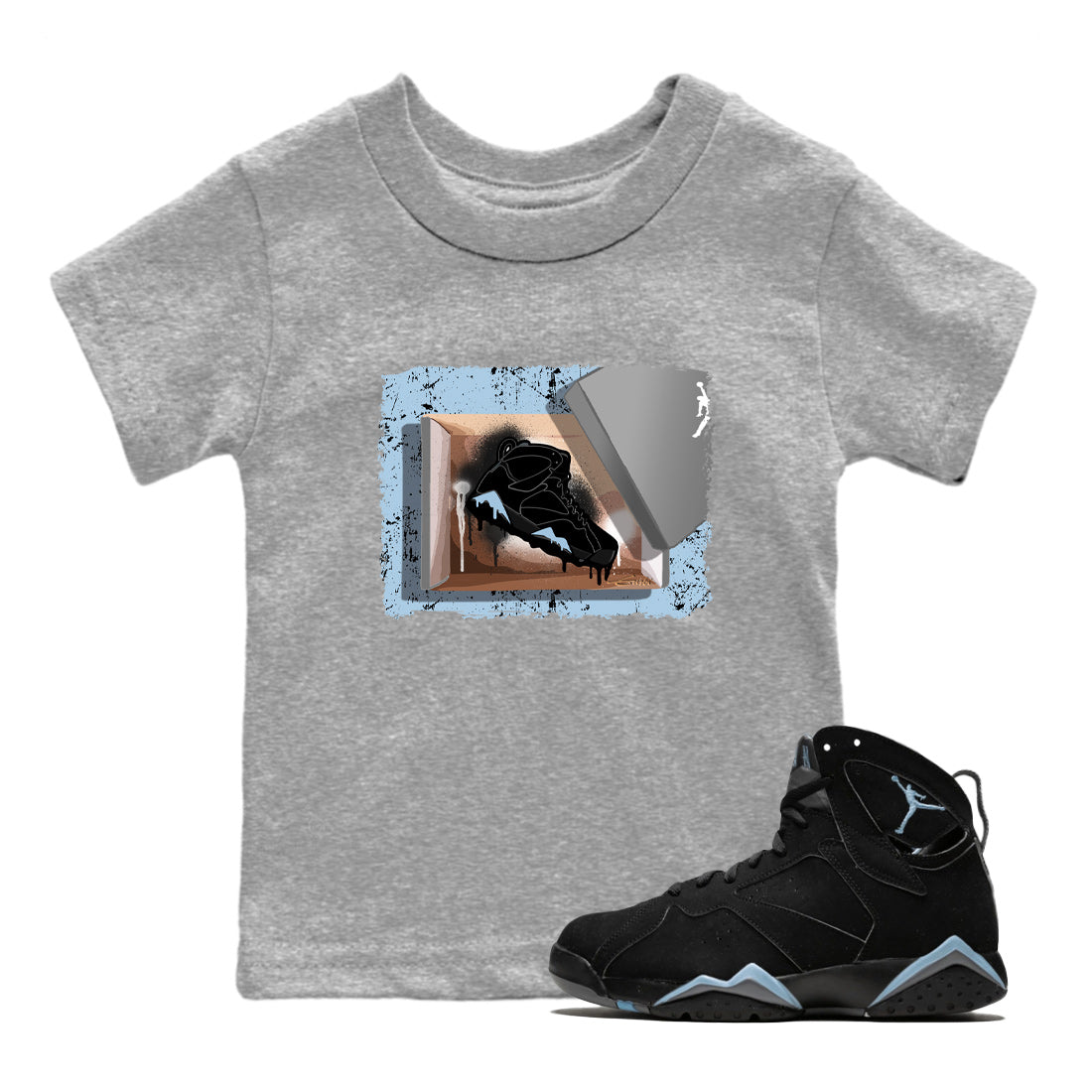 New Kicks Kids Tops - Air Jordan 7 Chambray