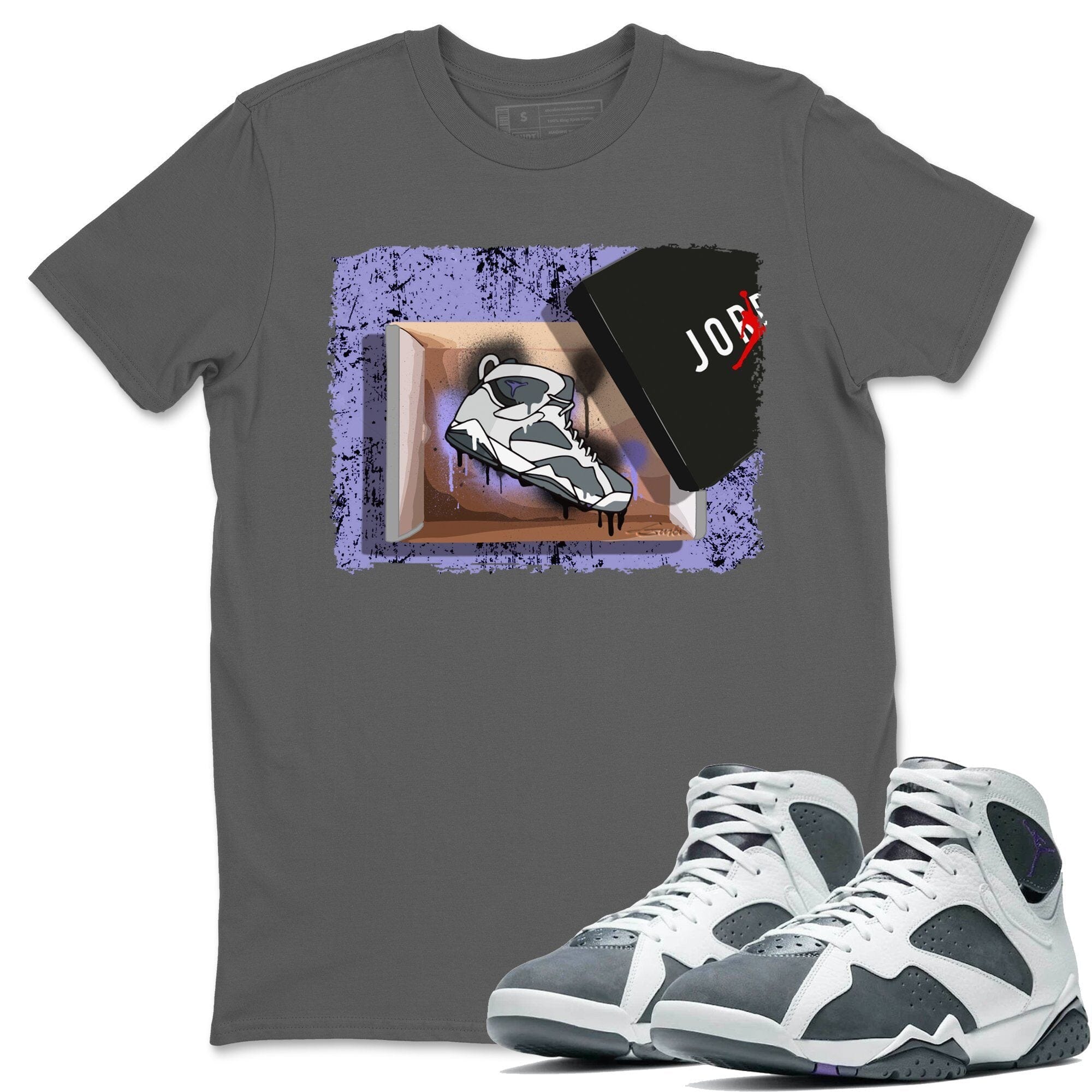 New Kicks Unisex Tops - Air Jordan 7 Flint