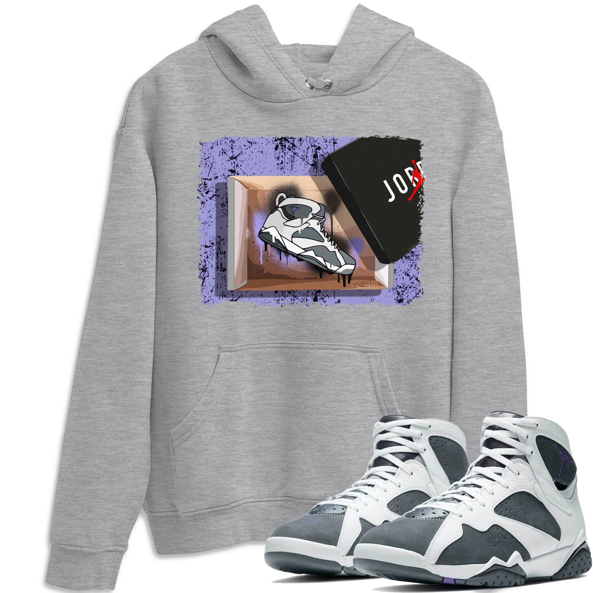 New Kicks Unisex Tops - Air Jordan 7 Flint