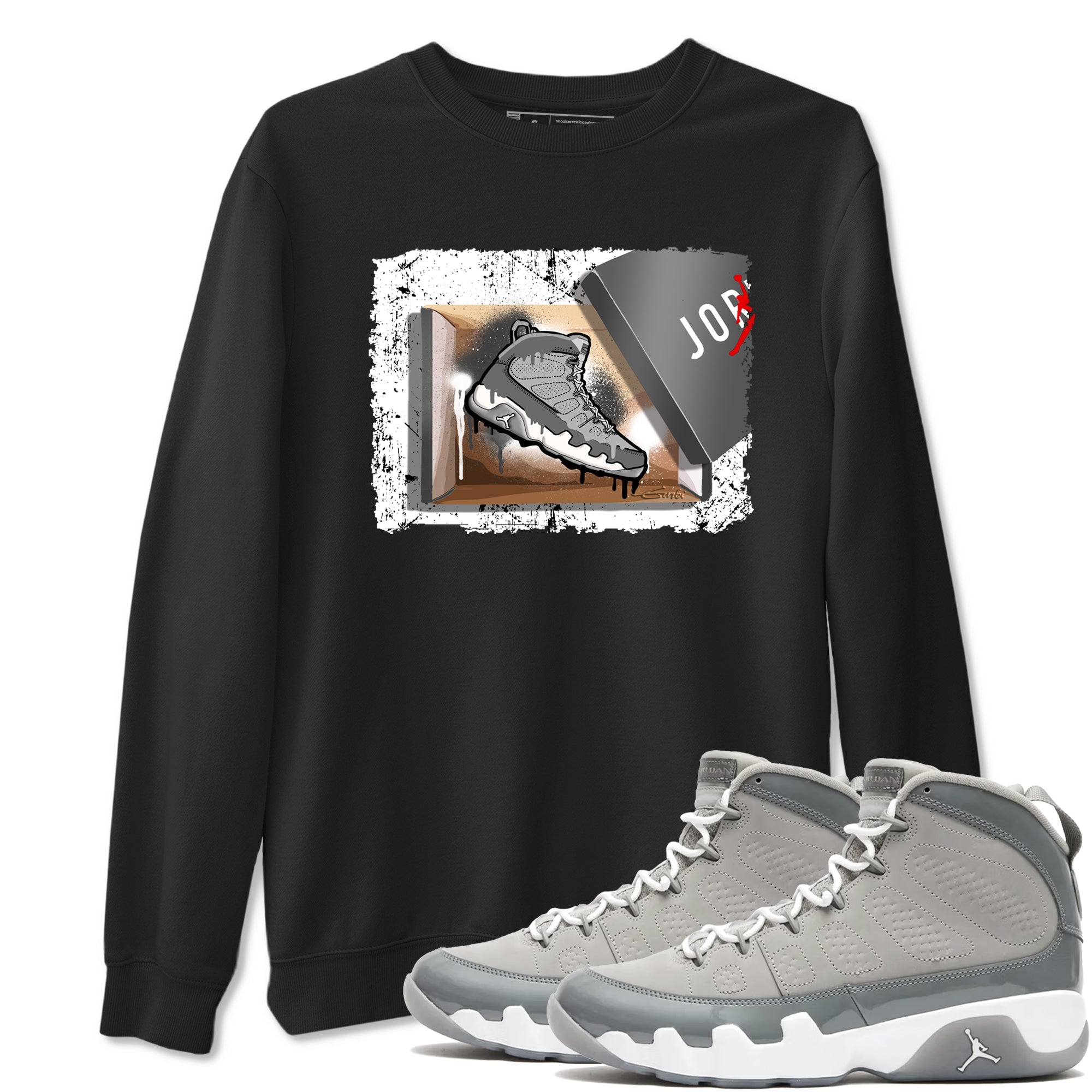 New Kicks snkmatch Tees - Air Jordan 9 Cool Grey