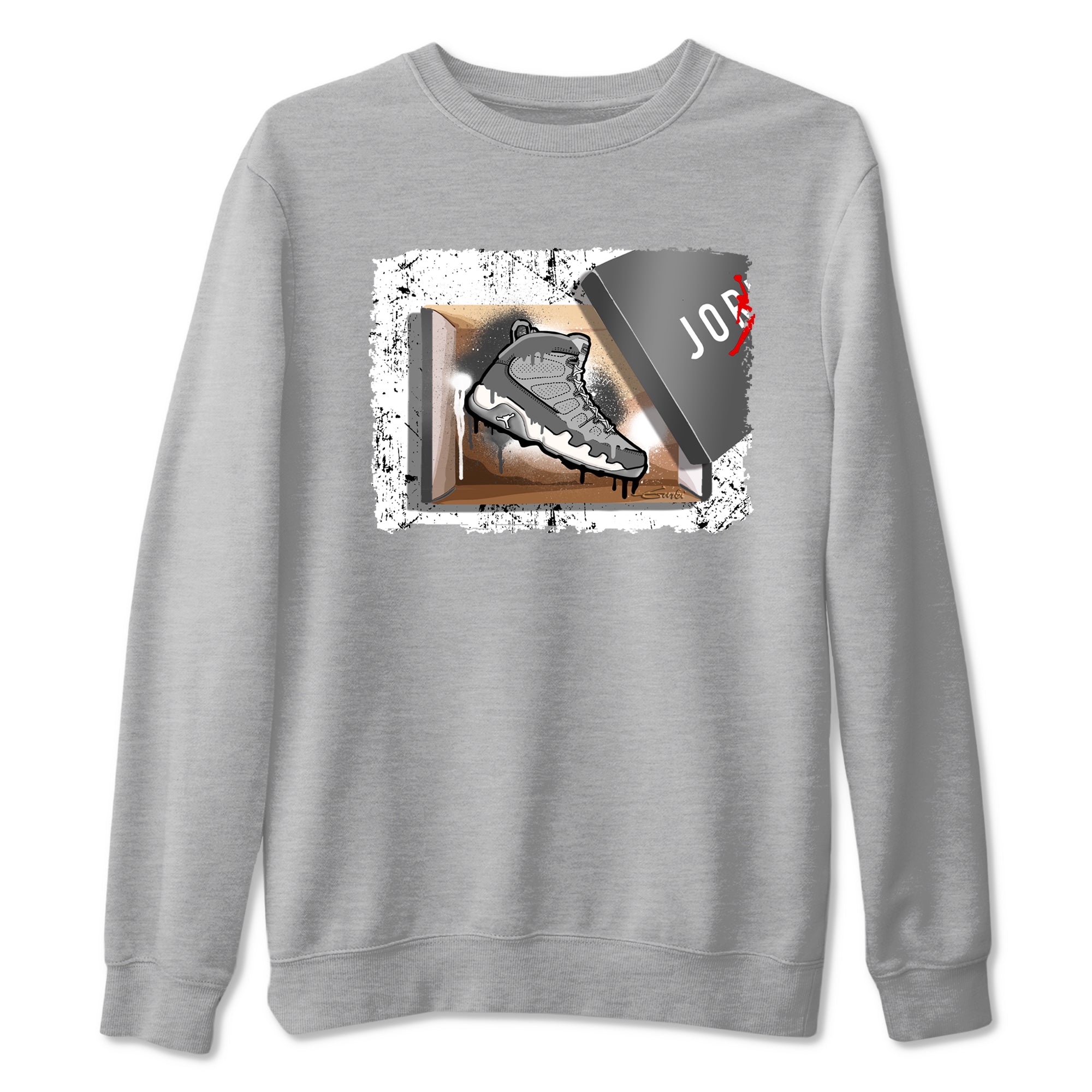 New Kicks snkmatch Tees - Air Jordan 9 Cool Grey