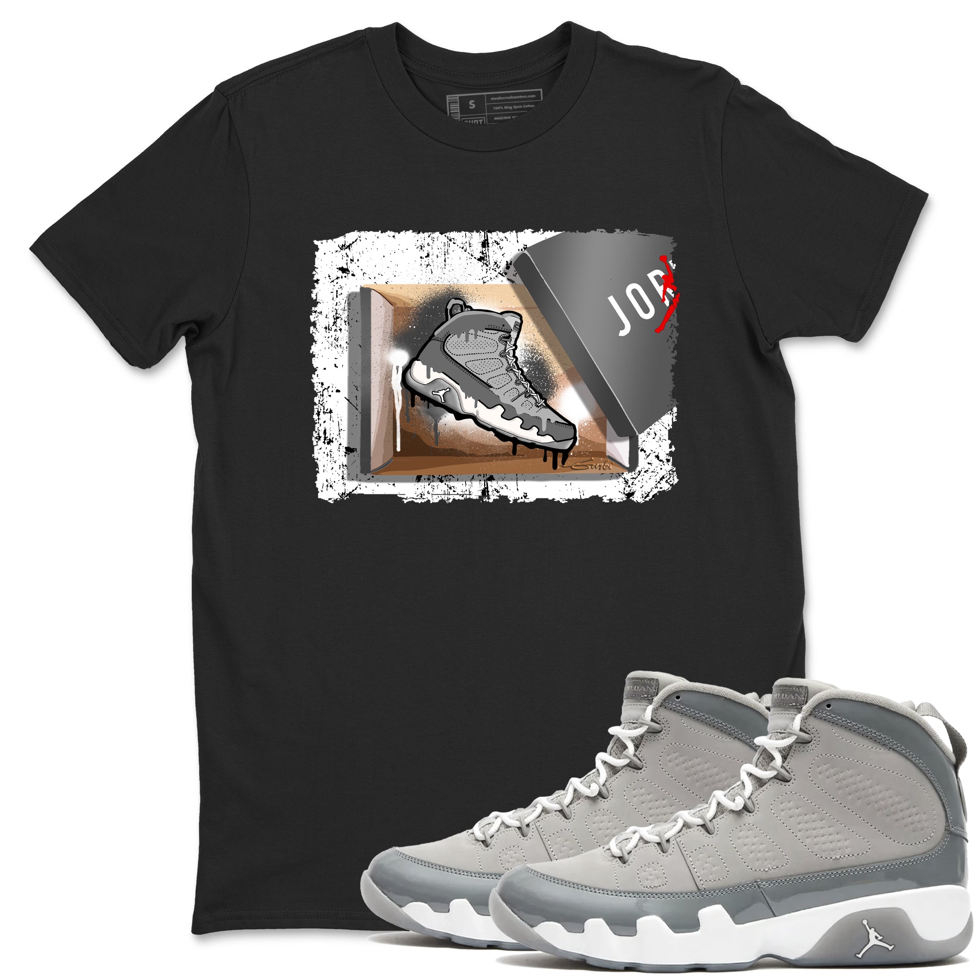 New Kicks snkmatch Tees - Air Jordan 9 Cool Grey