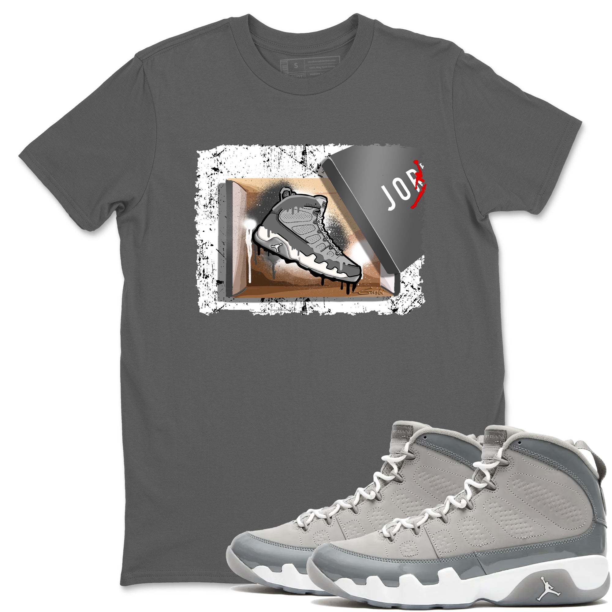 New Kicks snkmatch Tees - Air Jordan 9 Cool Grey