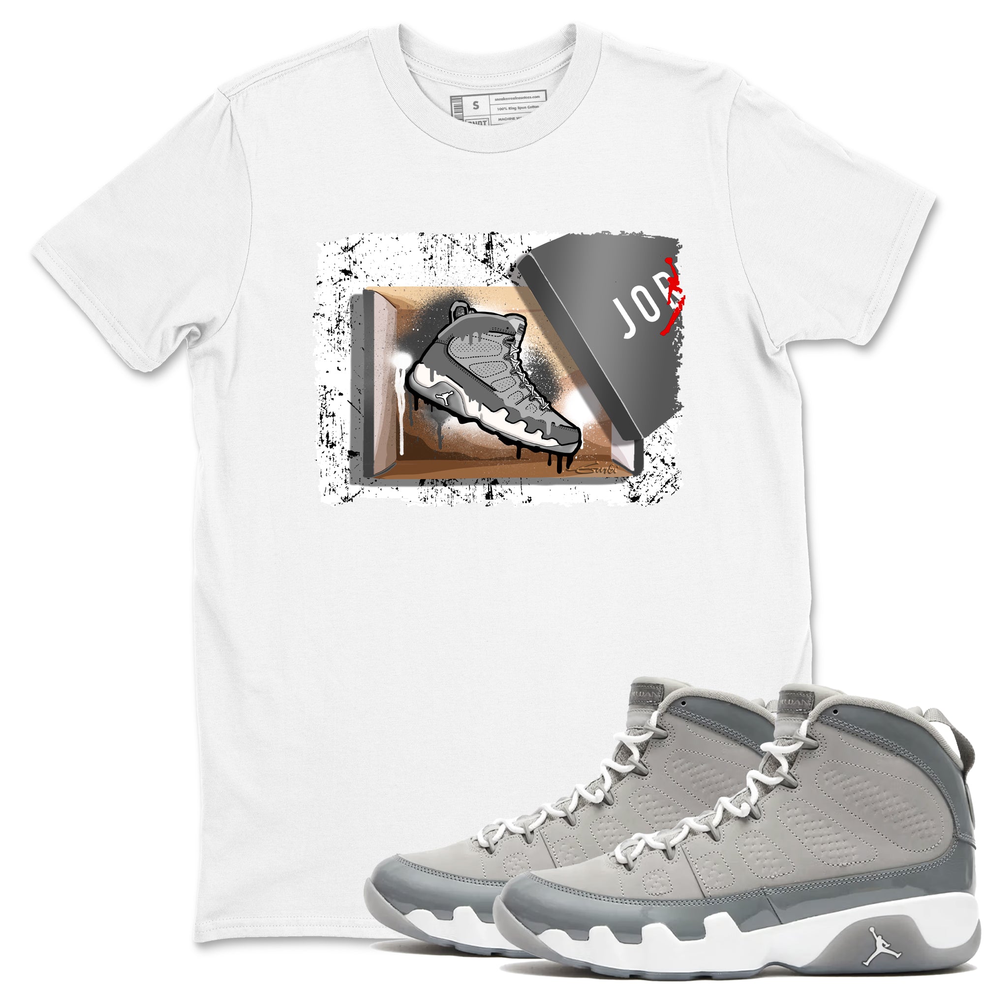 New Kicks snkmatch Tees - Air Jordan 9 Cool Grey