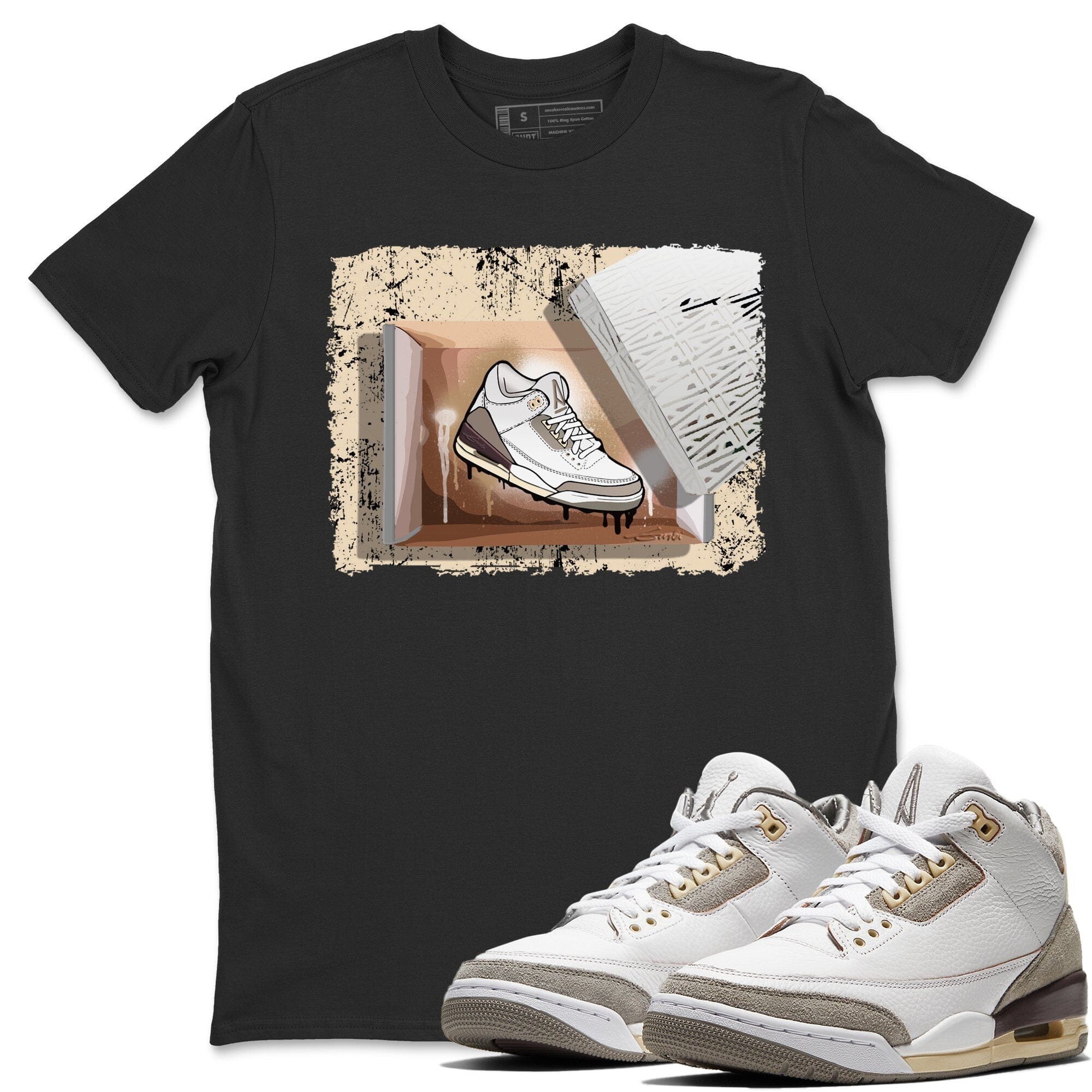 New Kicks Unisex Tops - Air Jordan 3 A Ma Maniere
