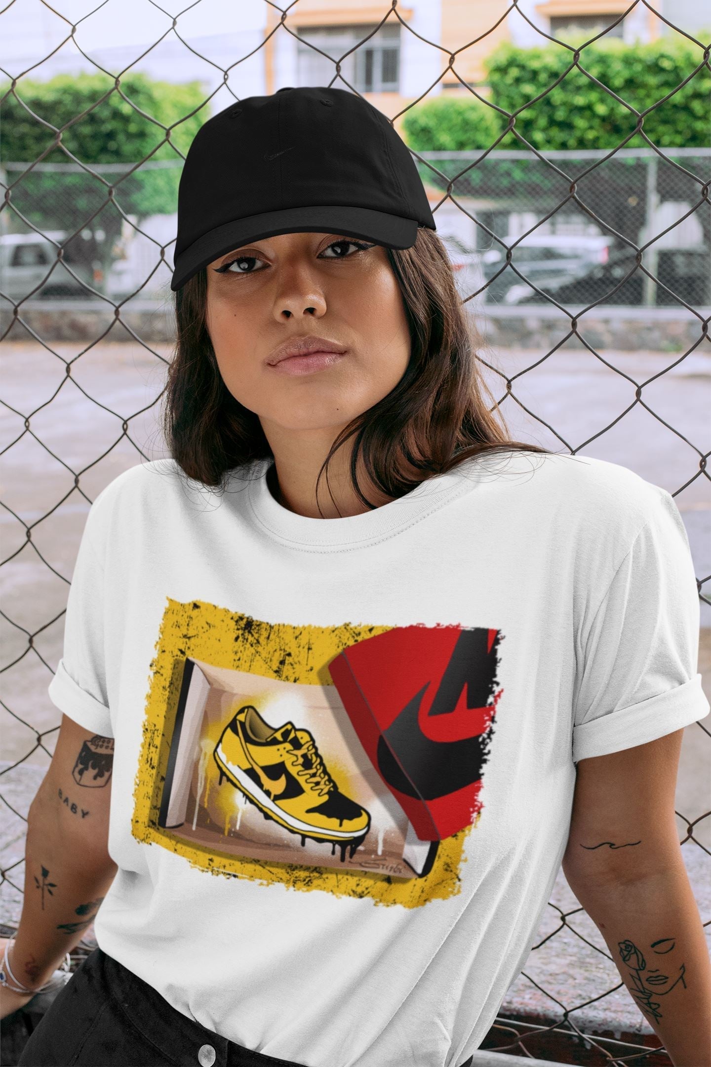 New Kicks Unisex Tops - Dunk Championship Goldenrod
