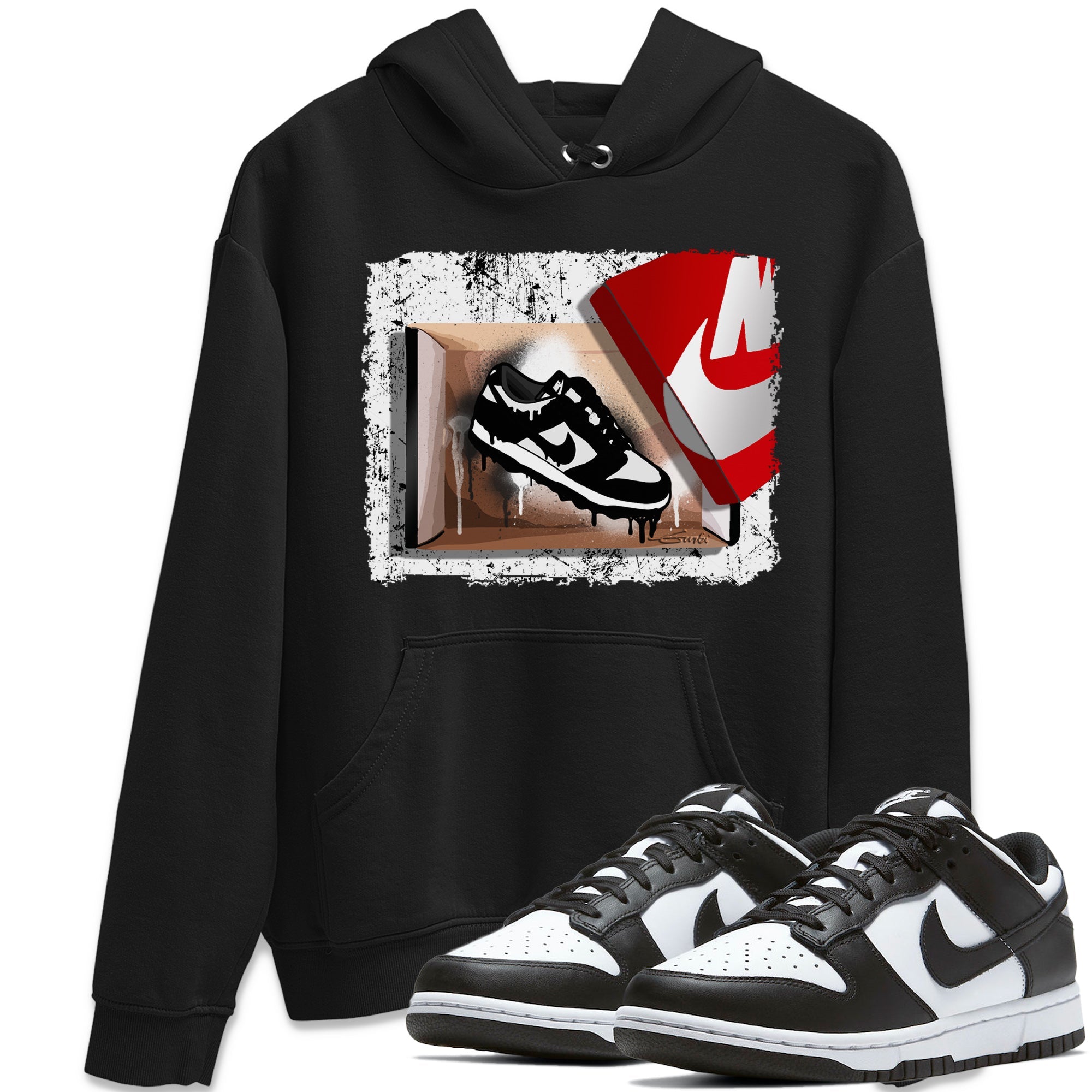 New Kicks Unisex Tops - Dunk Panda