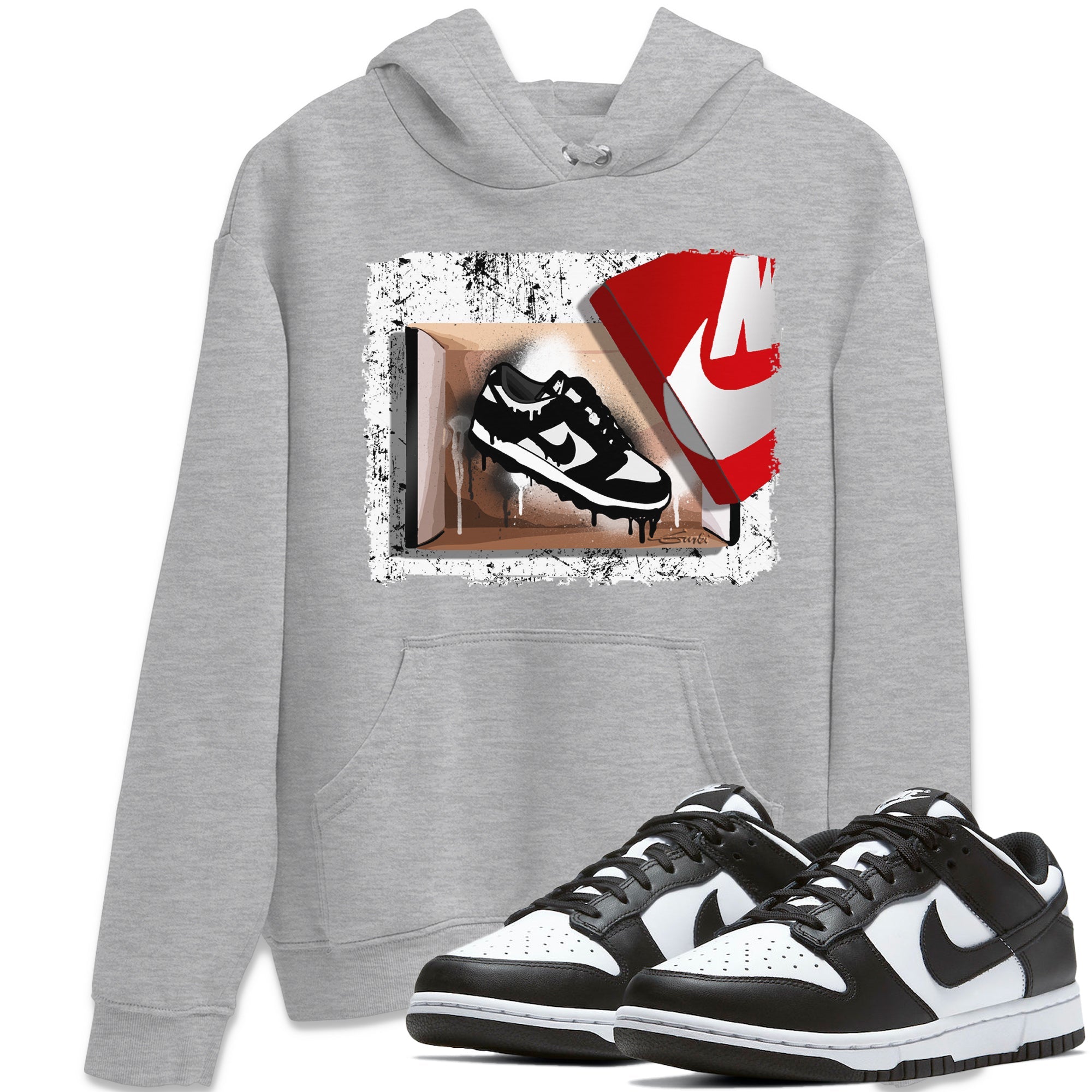 New Kicks Unisex Tops - Dunk Panda