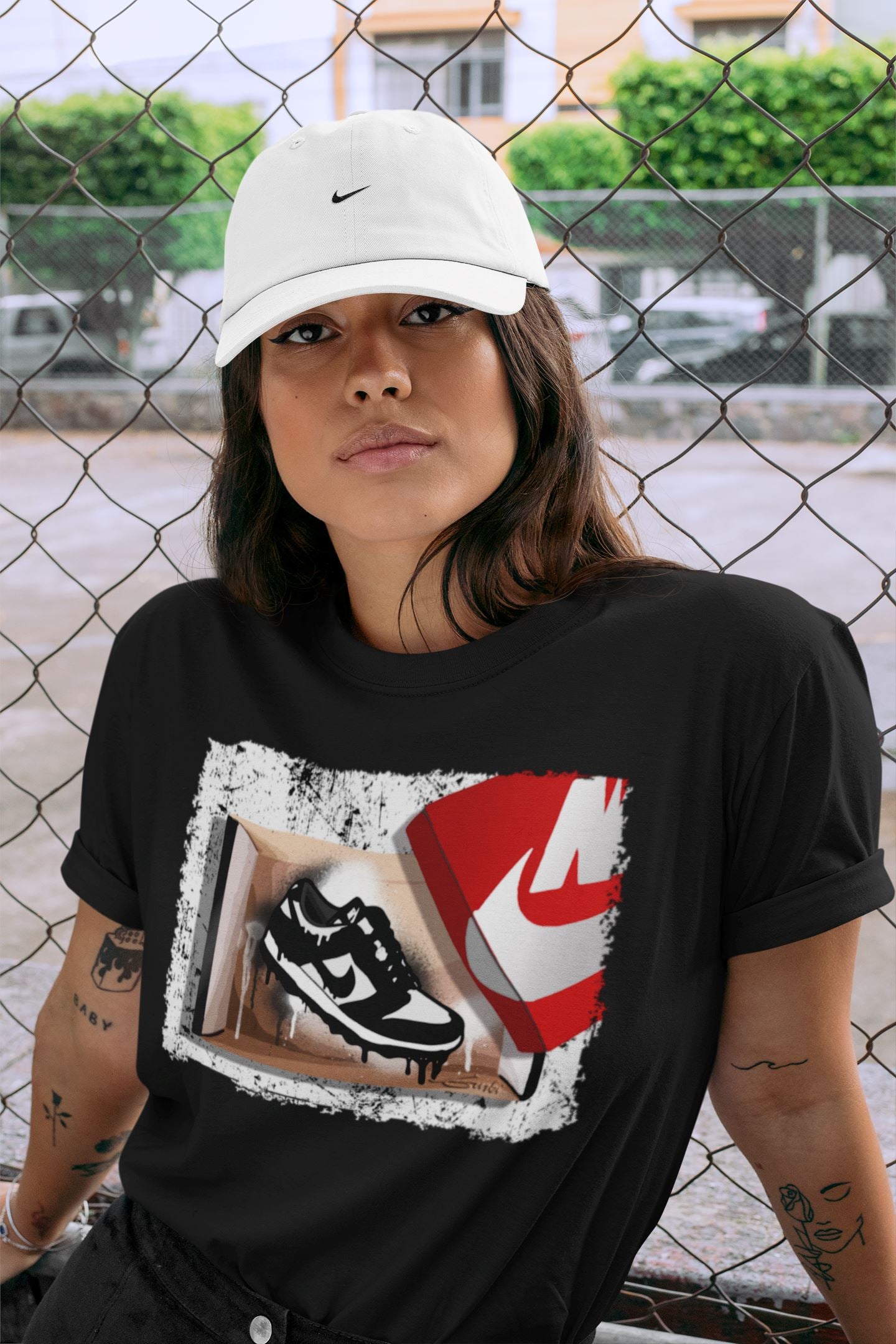 New Kicks Unisex Tops - Dunk Panda