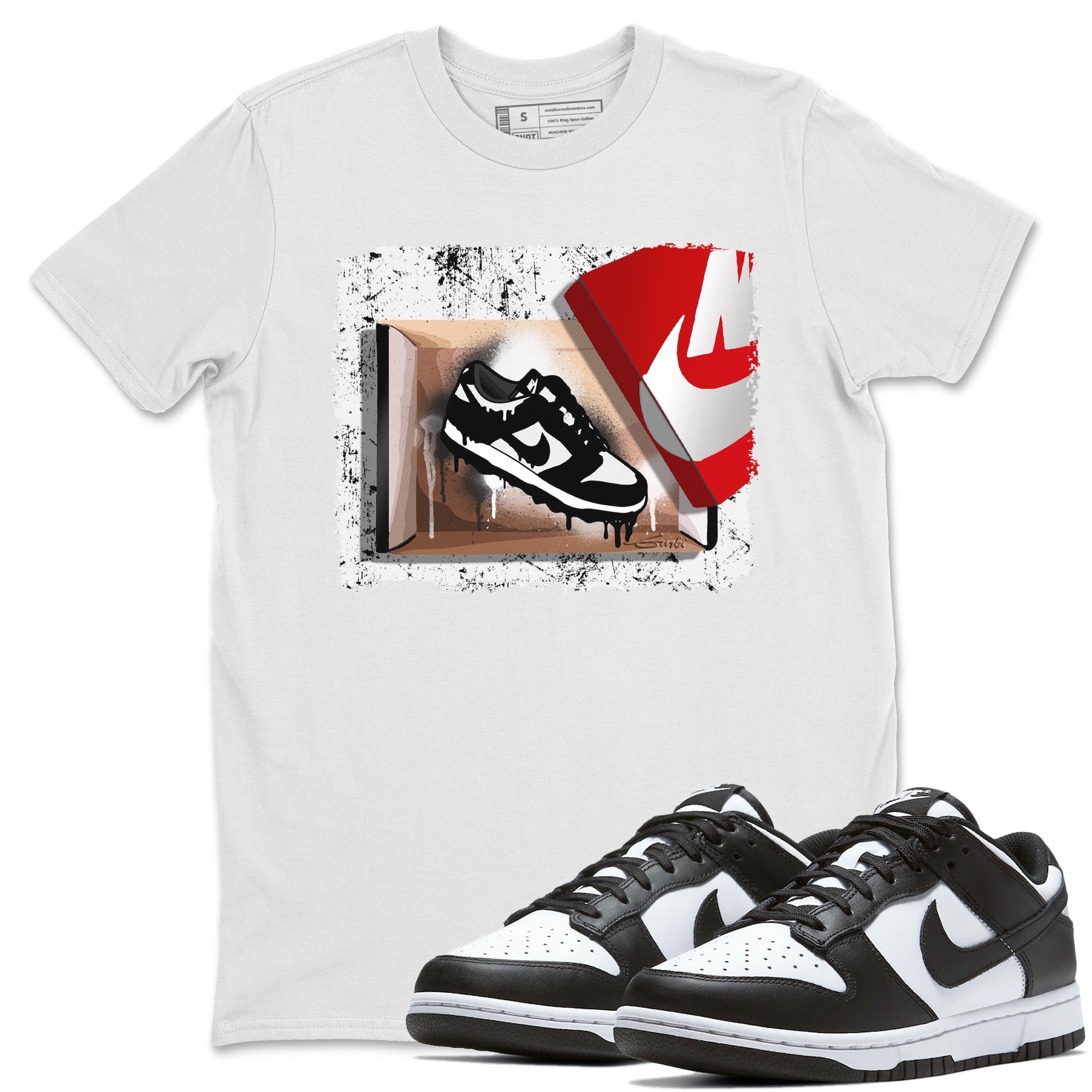 New Kicks Unisex Tops - Dunk Panda