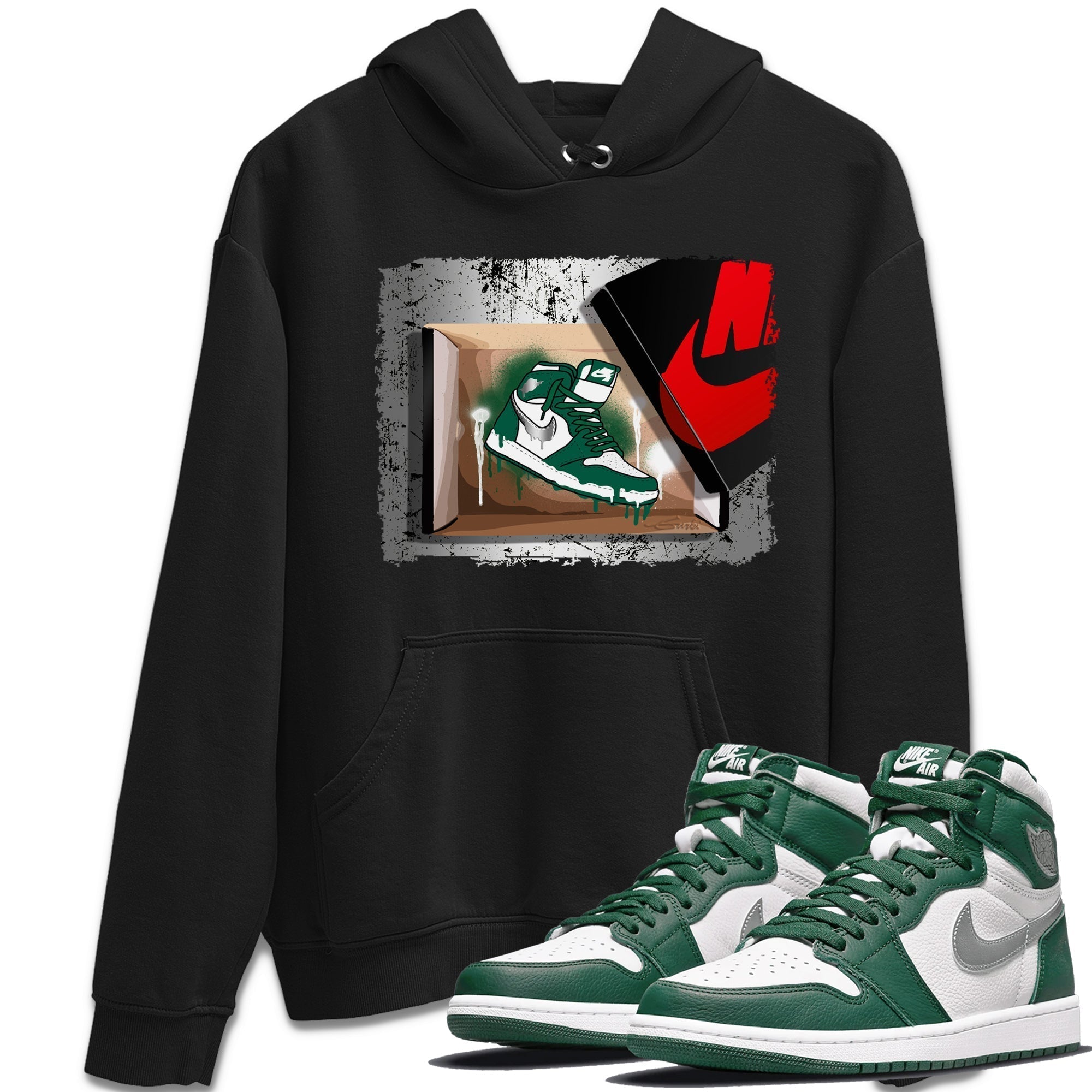 New Kicks Unisex Tops - Air Jordan 1 Gorge Green