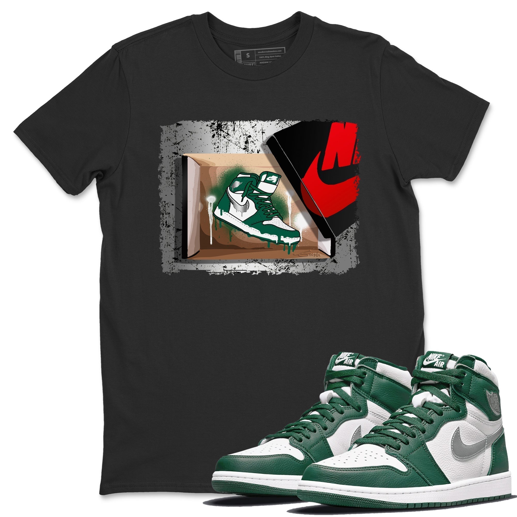 New Kicks Unisex Tops - Air Jordan 1 Gorge Green