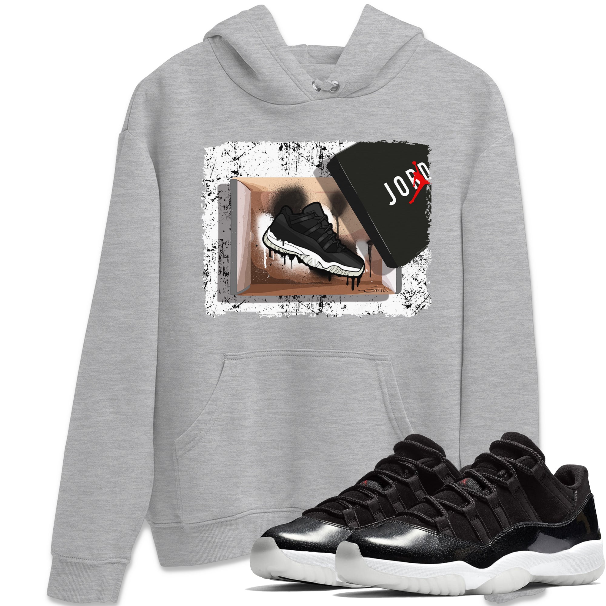 New Kicks Unisex Tops - Air Jordan 11 72-10