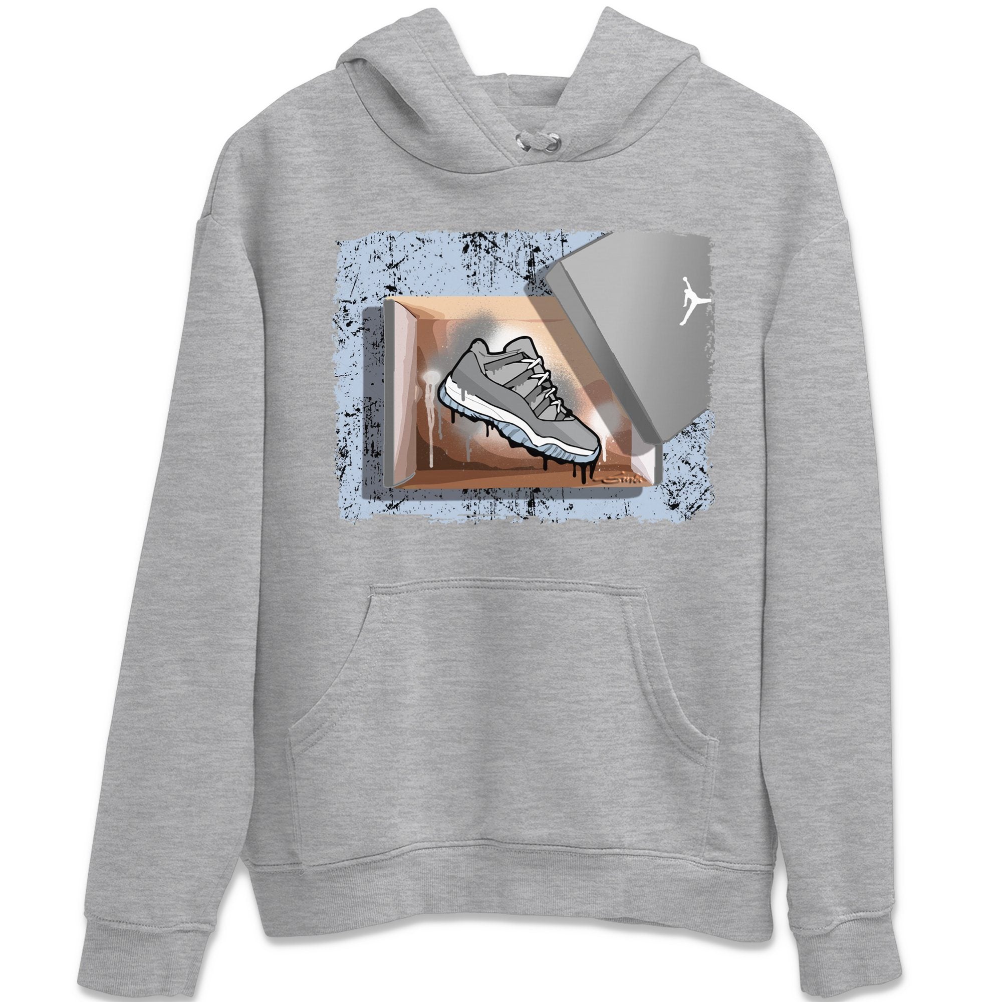 New Kicks Unisex Tops - Air Jordan 11 Cool Grey