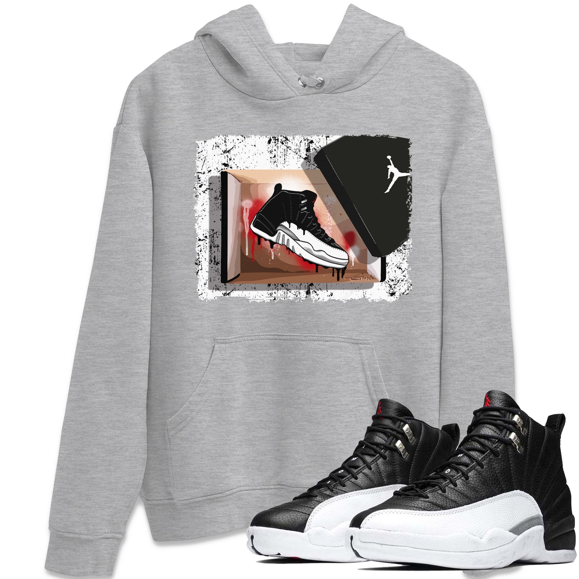 New Kicks Unisex Tops - Air Jordan 12 Playoffs