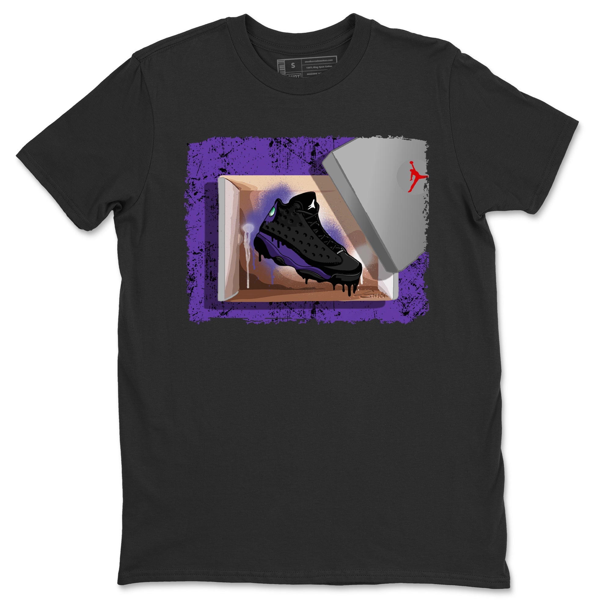 New Kicks Unisex Tops - Air Jordan 13 Court Purple