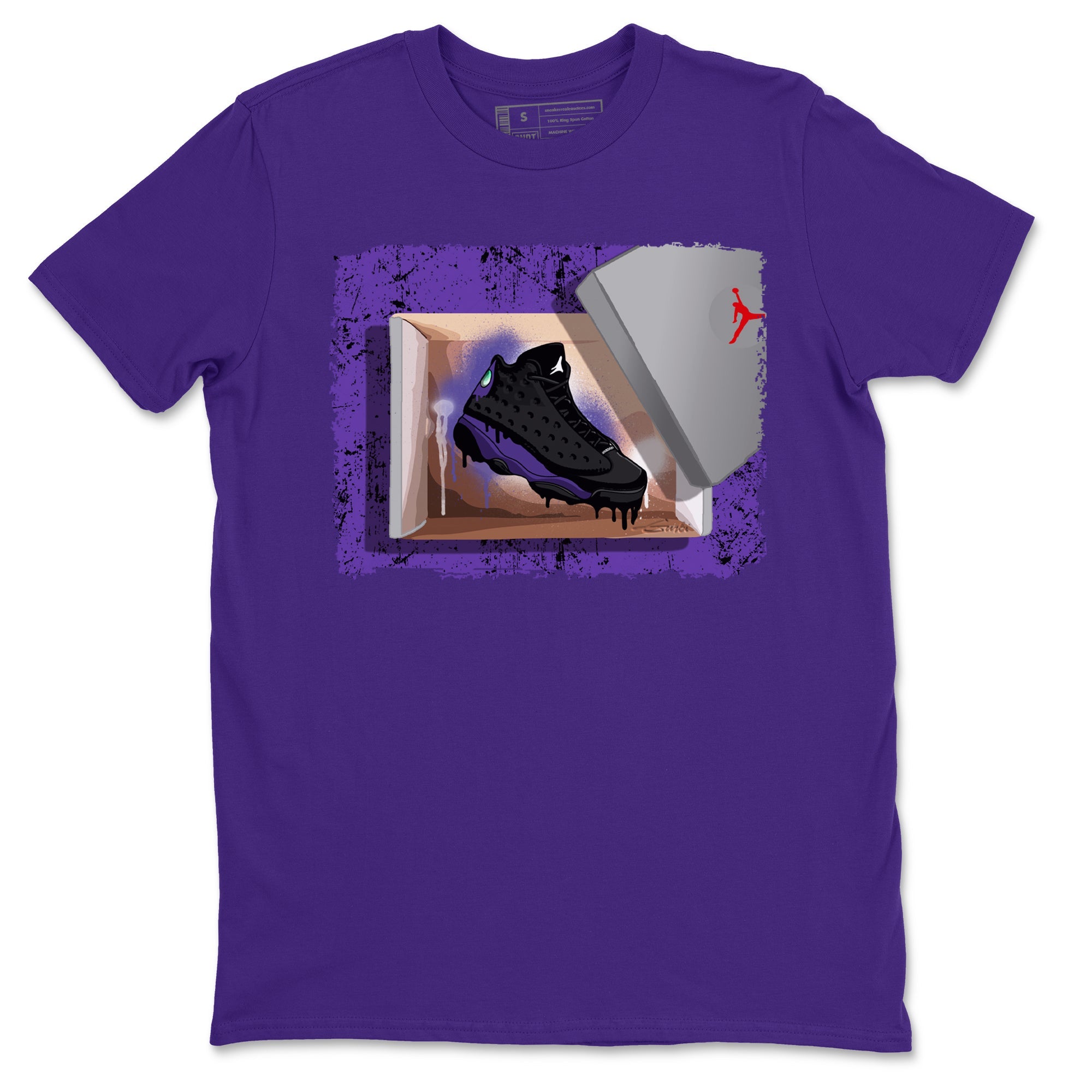 New Kicks Unisex Tops - Air Jordan 13 Court Purple
