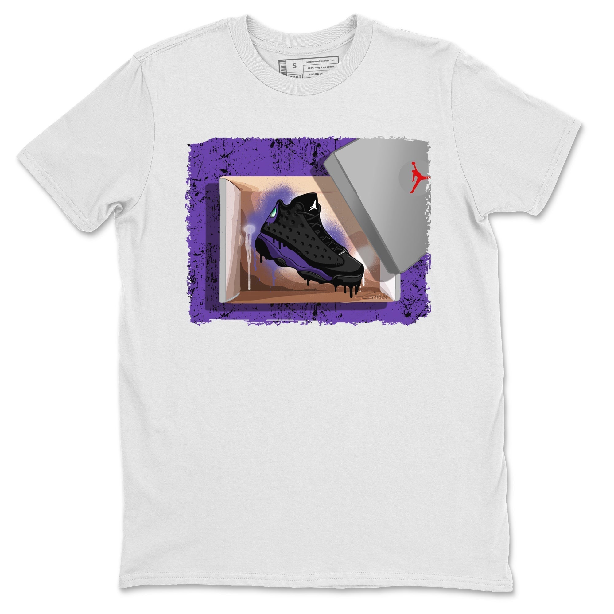 New Kicks Unisex Tops - Air Jordan 13 Court Purple