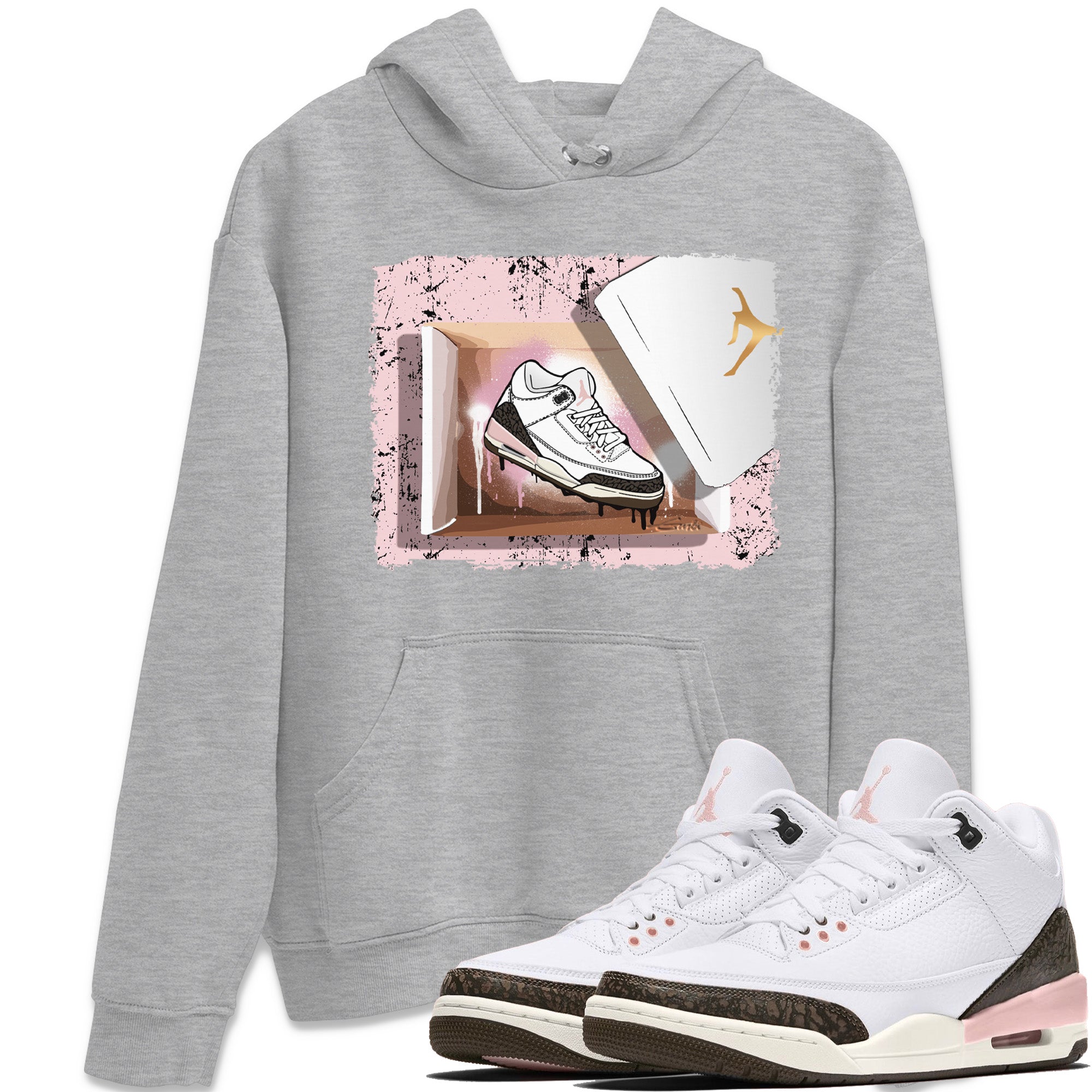 New Kicks Unisex Tops - Air Jordan 3 Atmosphere