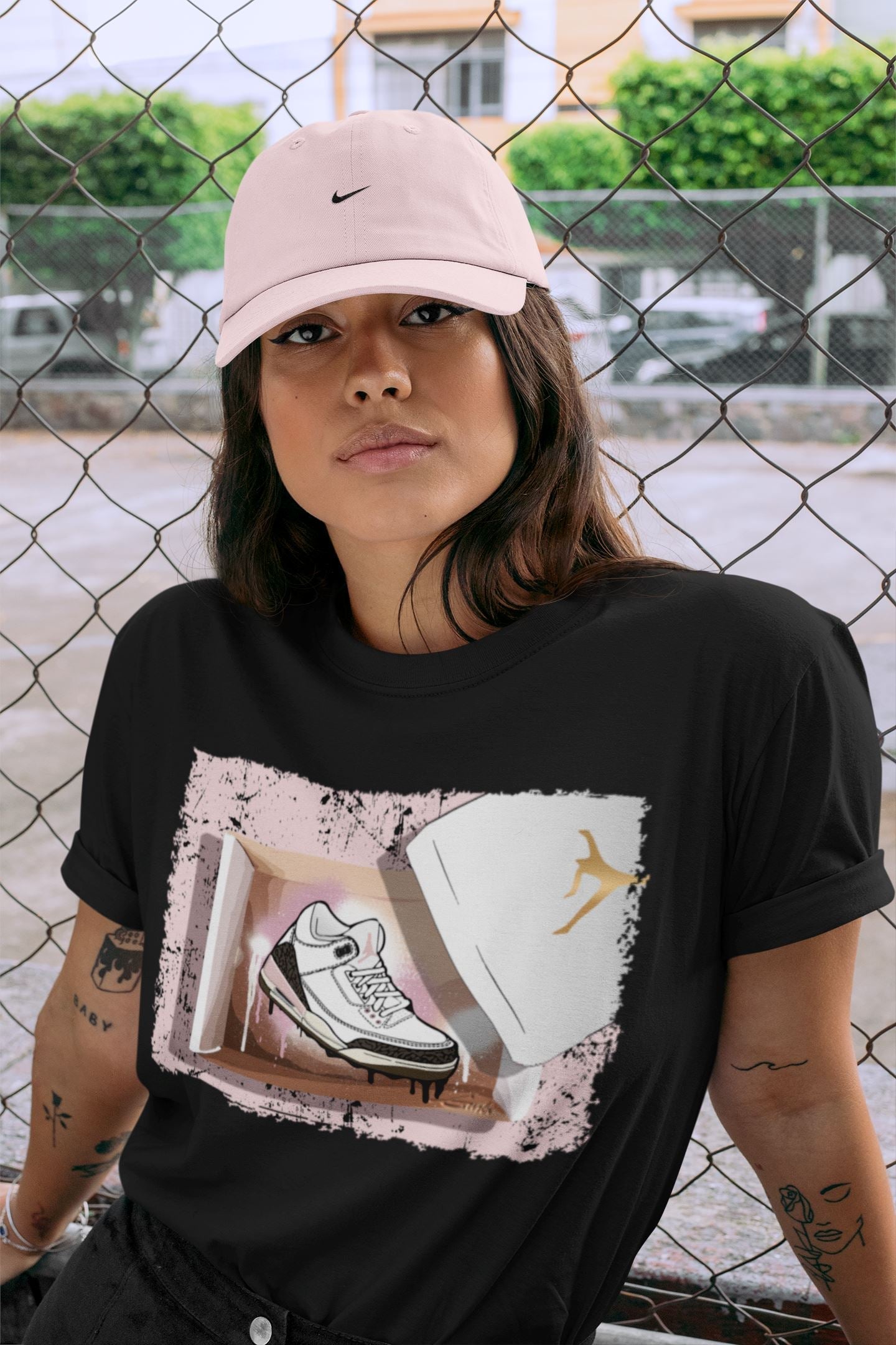 New Kicks Unisex Tops - Air Jordan 3 Atmosphere