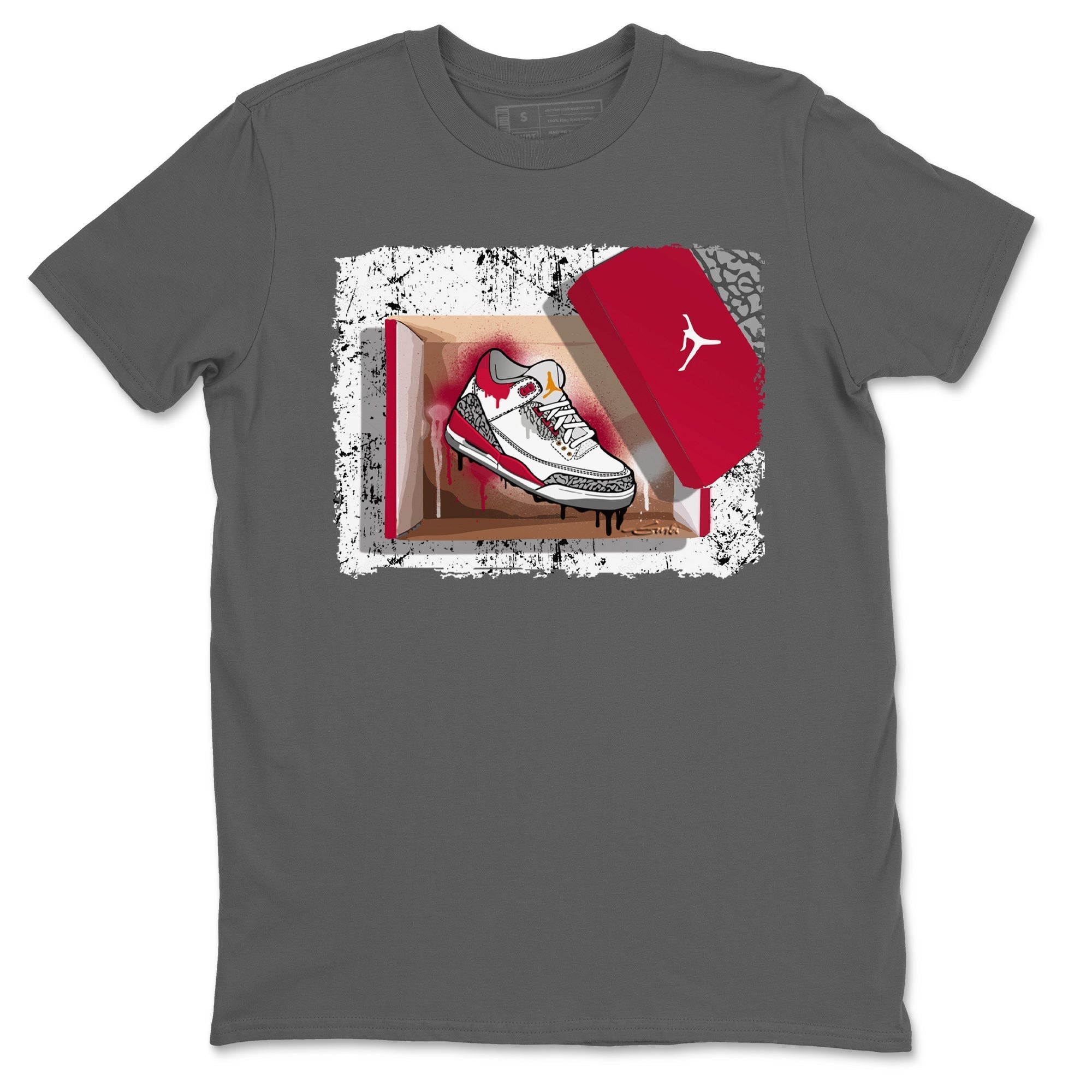 New Kicks Unisex Tops - Air Jordan 3 Cardinal