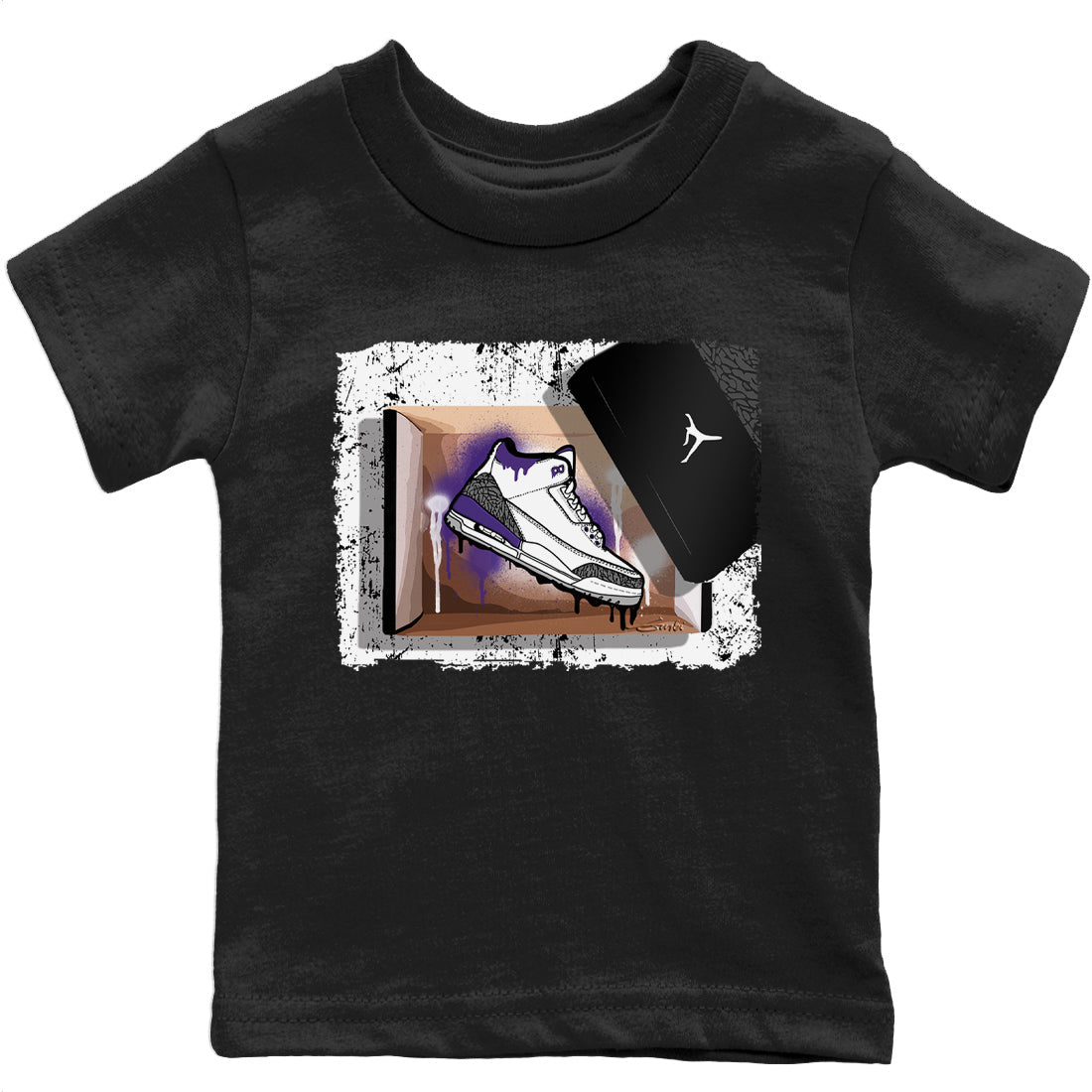 New Kicks Kids Tops - Air Jordan 3 Dark Iris