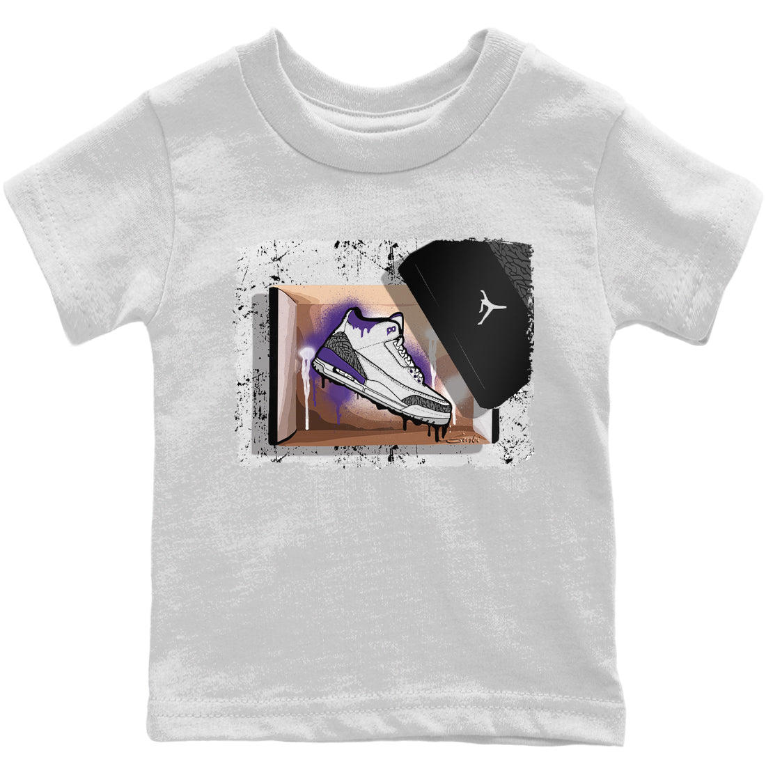 New Kicks Kids Tops - Air Jordan 3 Dark Iris