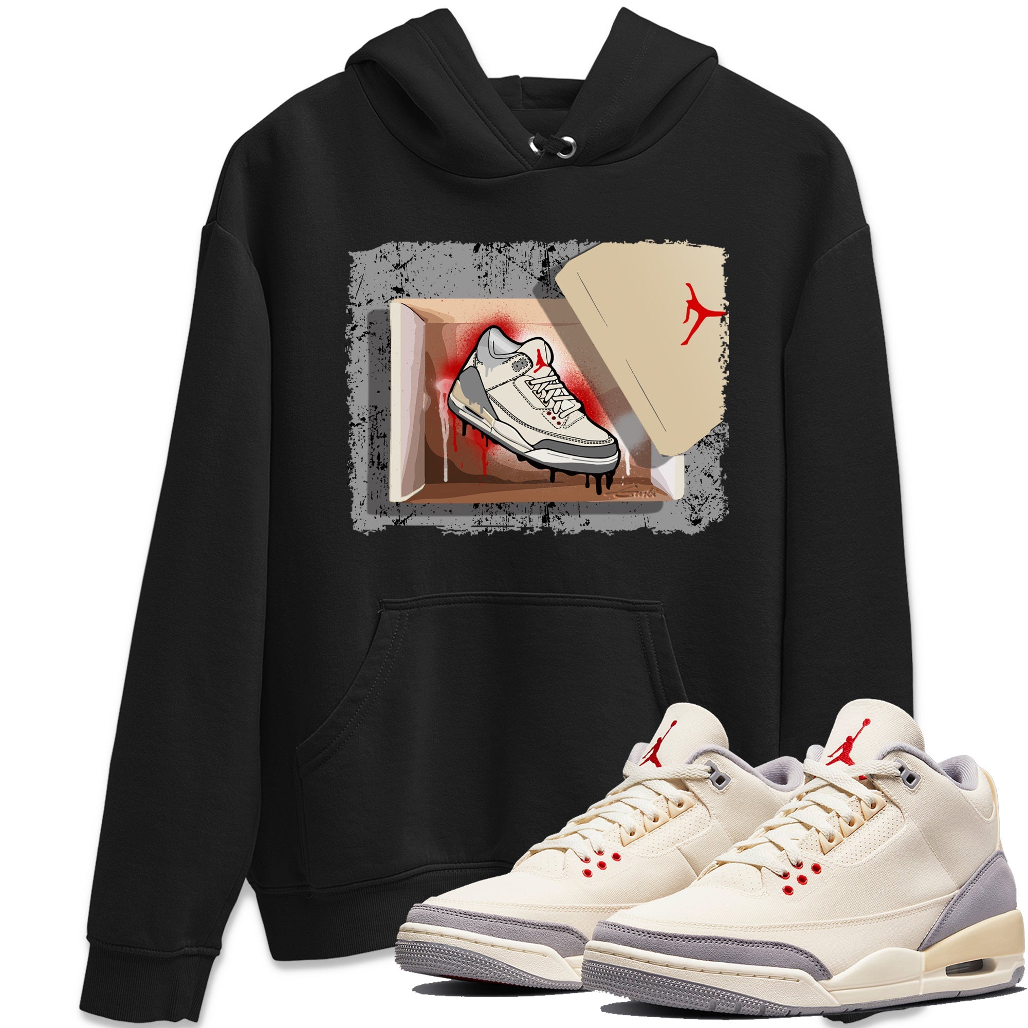 New Kicks Unisex Tops - Air Jordan 3 Muslin