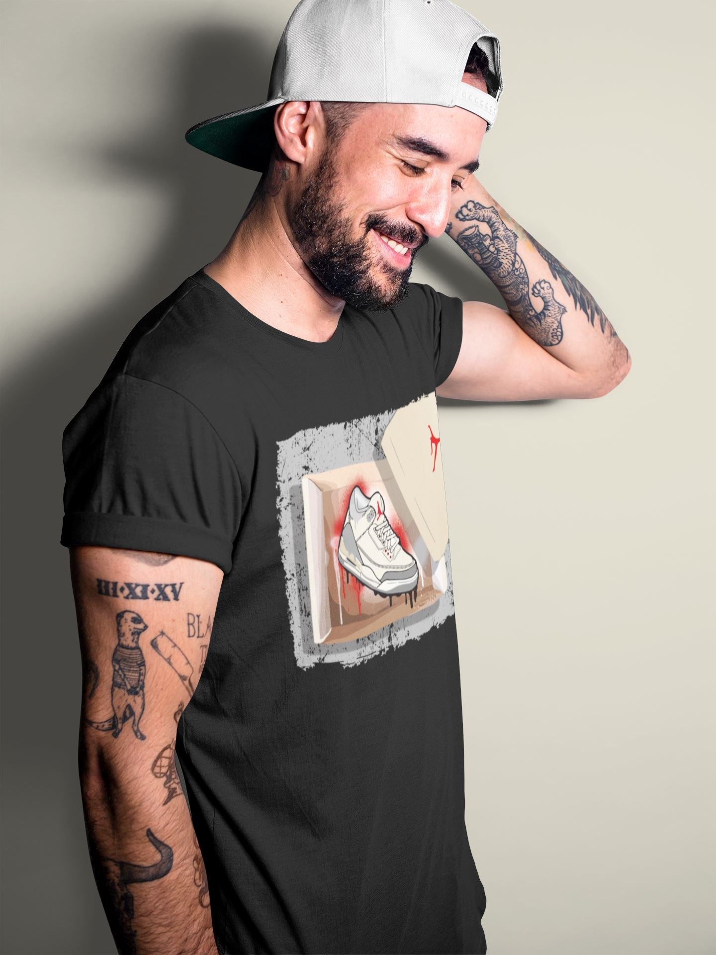 New Kicks Unisex Tops - Air Jordan 3 Muslin