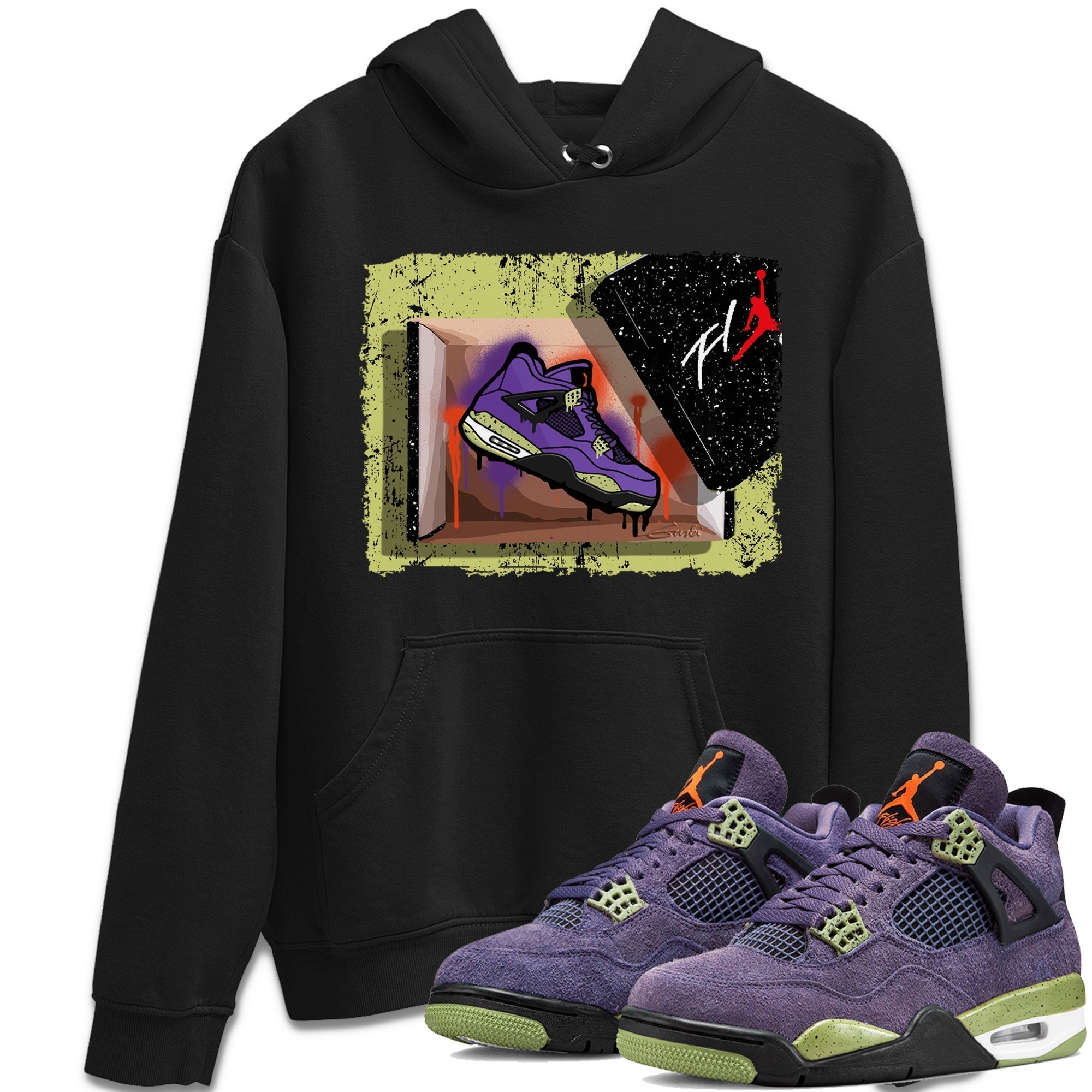 New Kicks Unisex Tops - Air Jordan 4 Canyon Purple