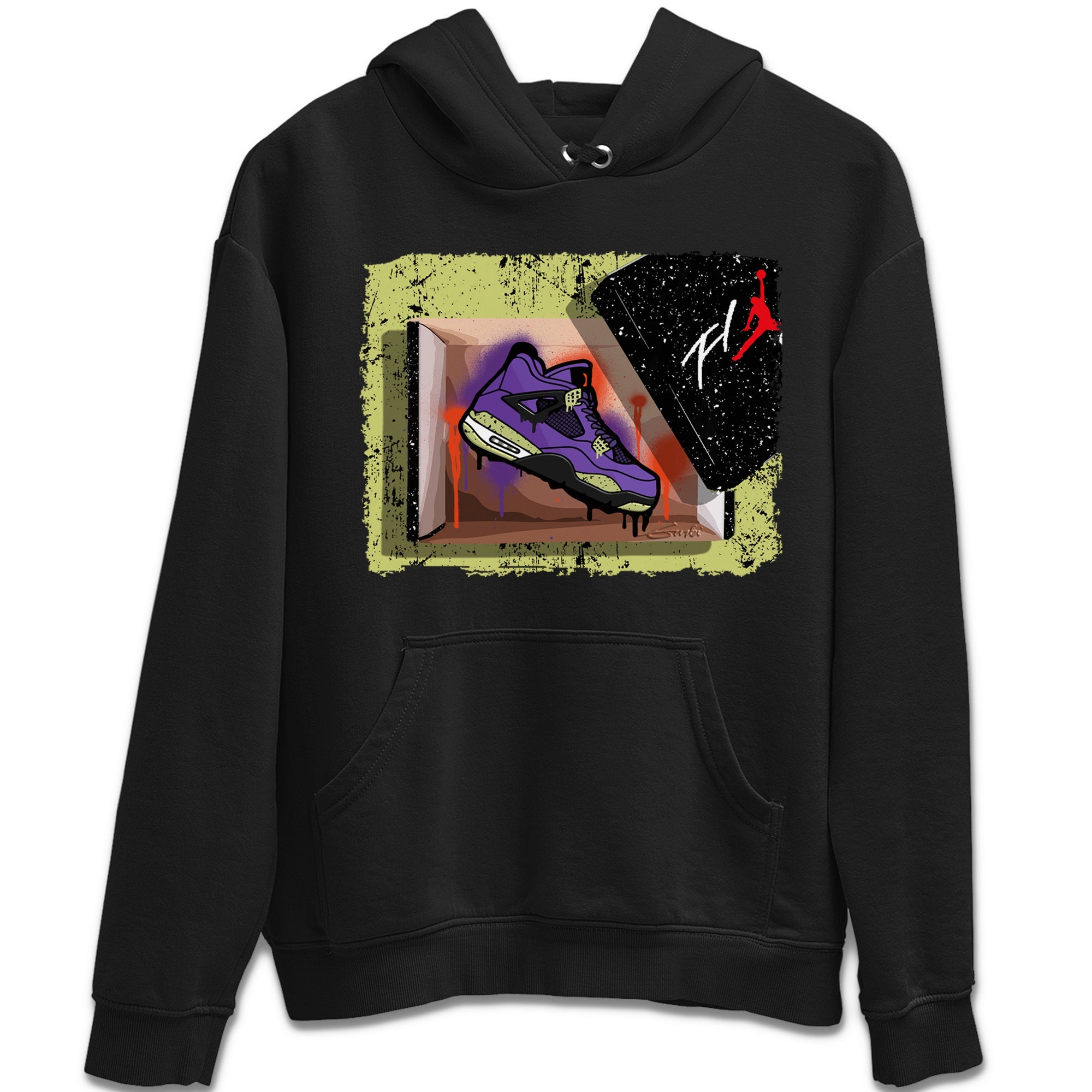 New Kicks Unisex Tops - Air Jordan 4 Canyon Purple