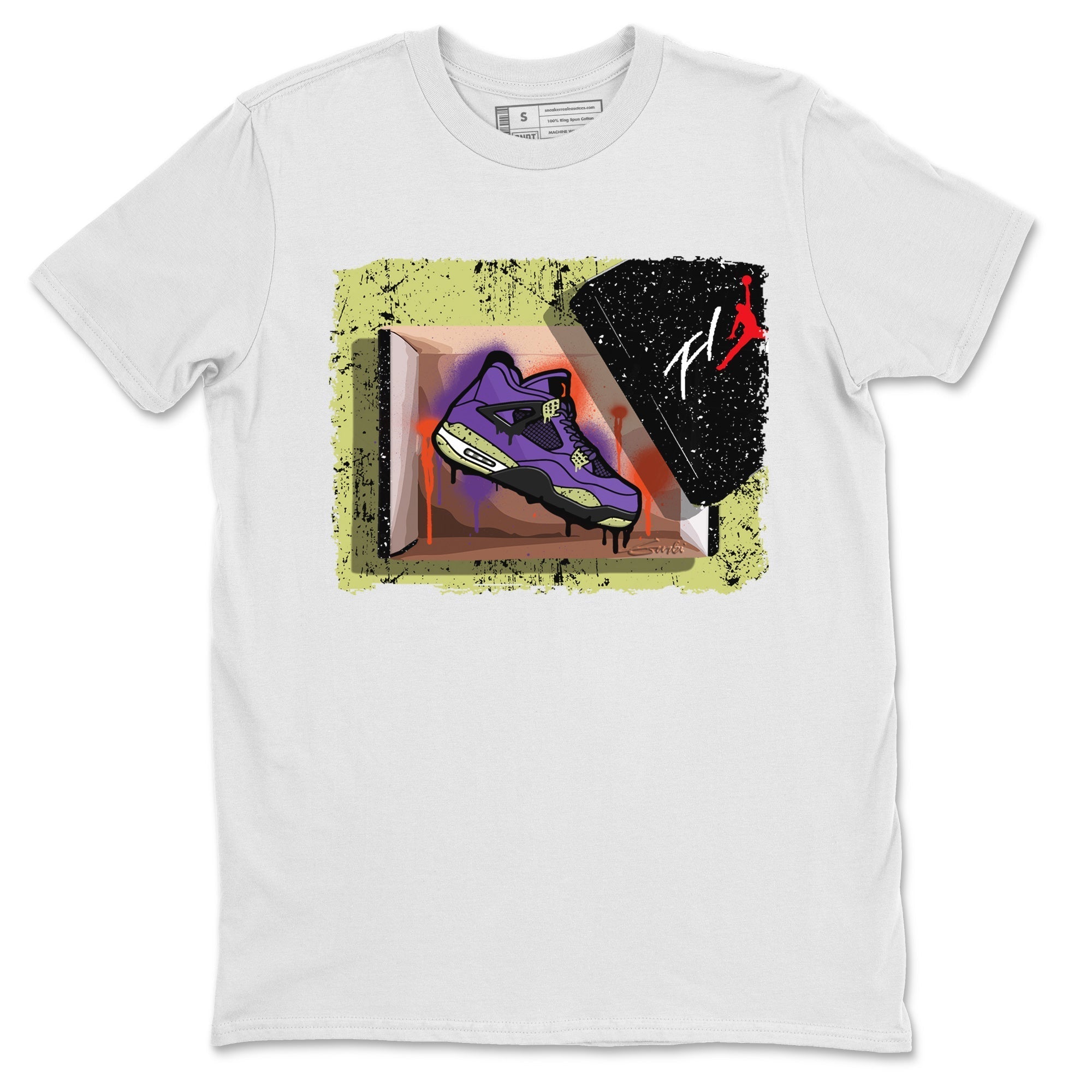 New Kicks Unisex Tops - Air Jordan 4 Canyon Purple