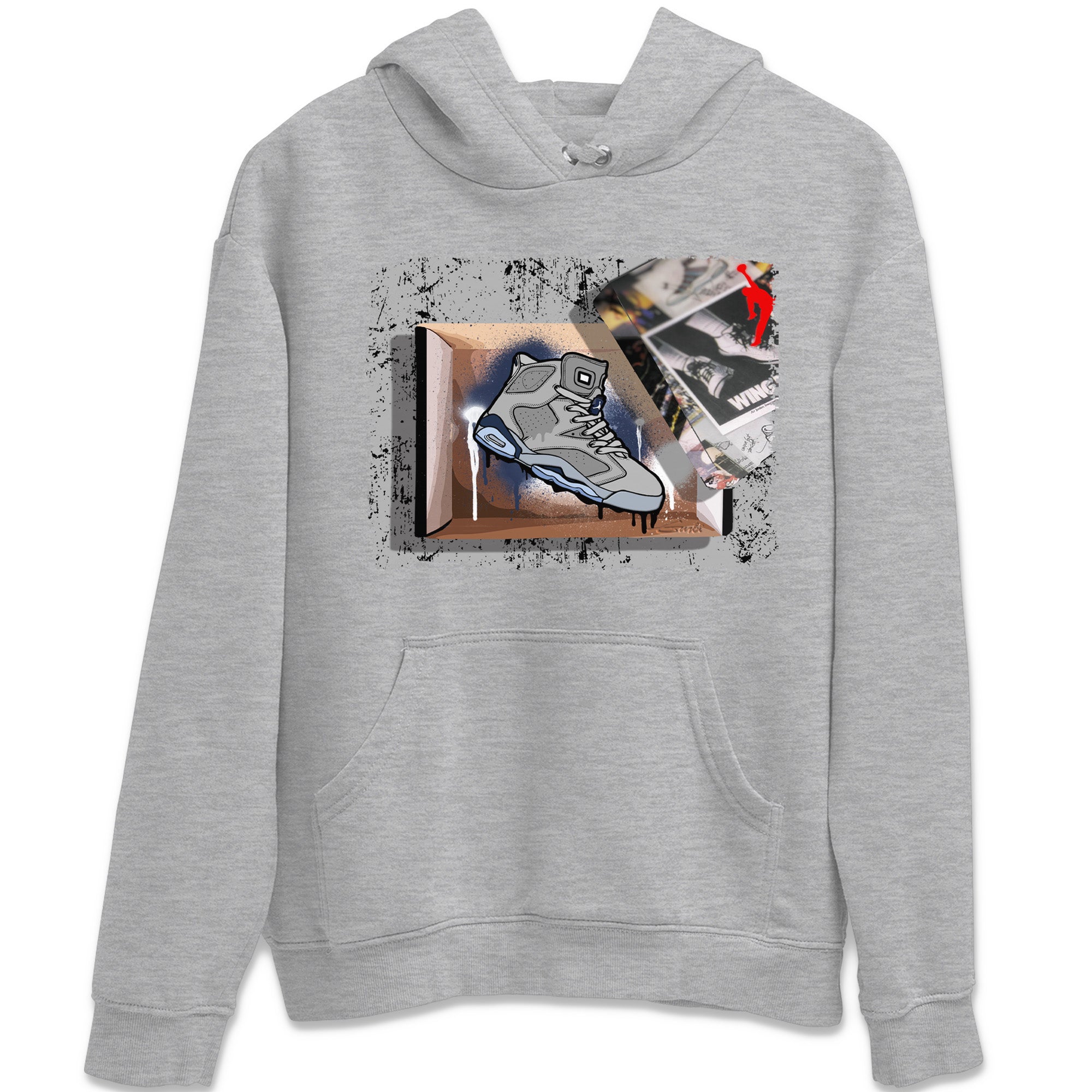 New Kicks Unisex Tops - Air Jordan 6 Georgetown