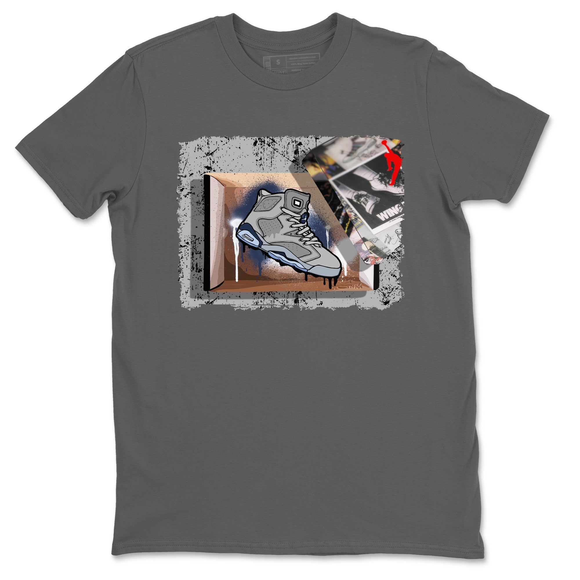New Kicks Unisex Tops - Air Jordan 6 Georgetown